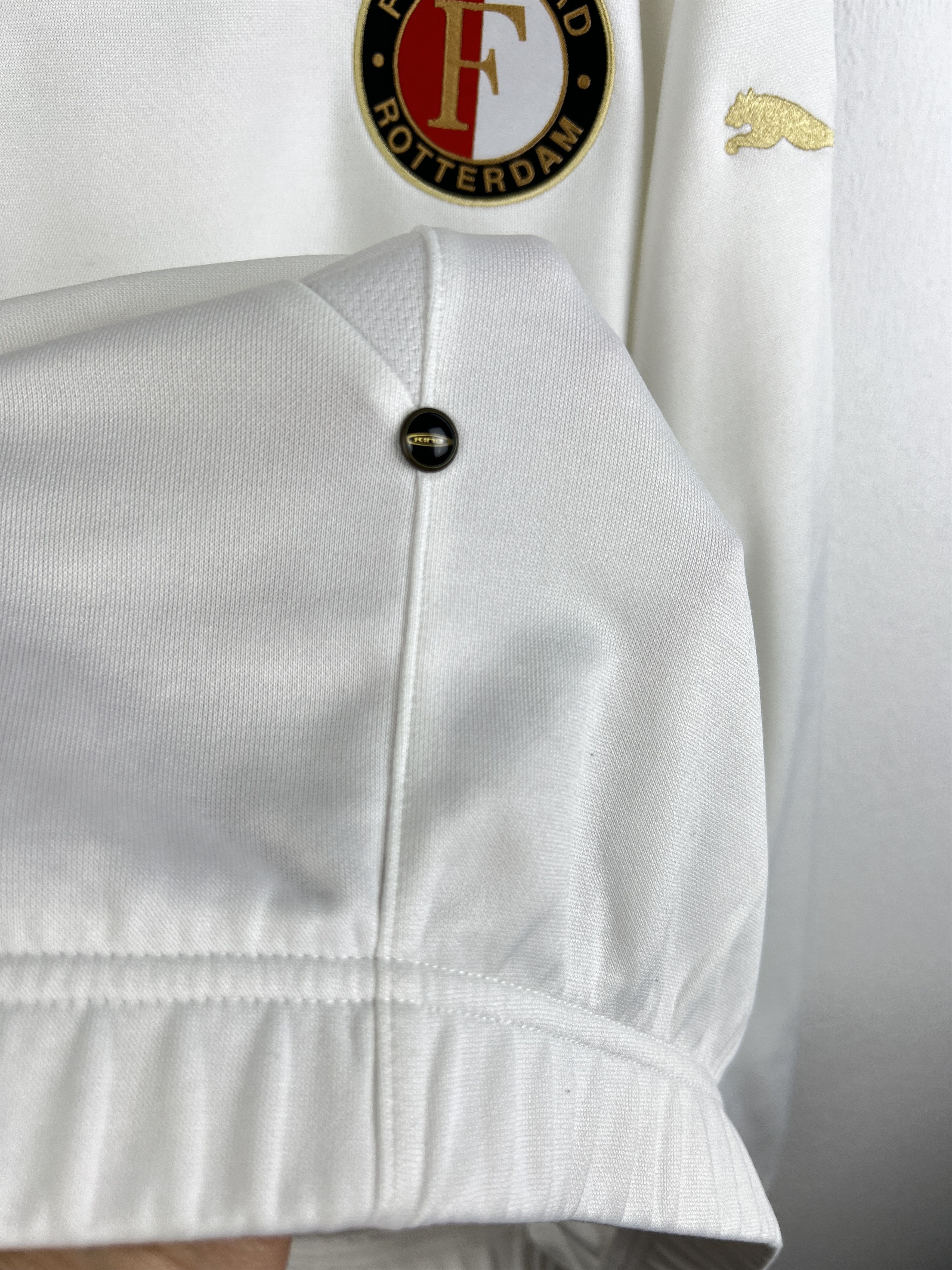 Puma Feyenoord Rotterdan Football Sweatshirt Train Track Top Size US M / EU 48-50 / 2 - 6 Thumbnail