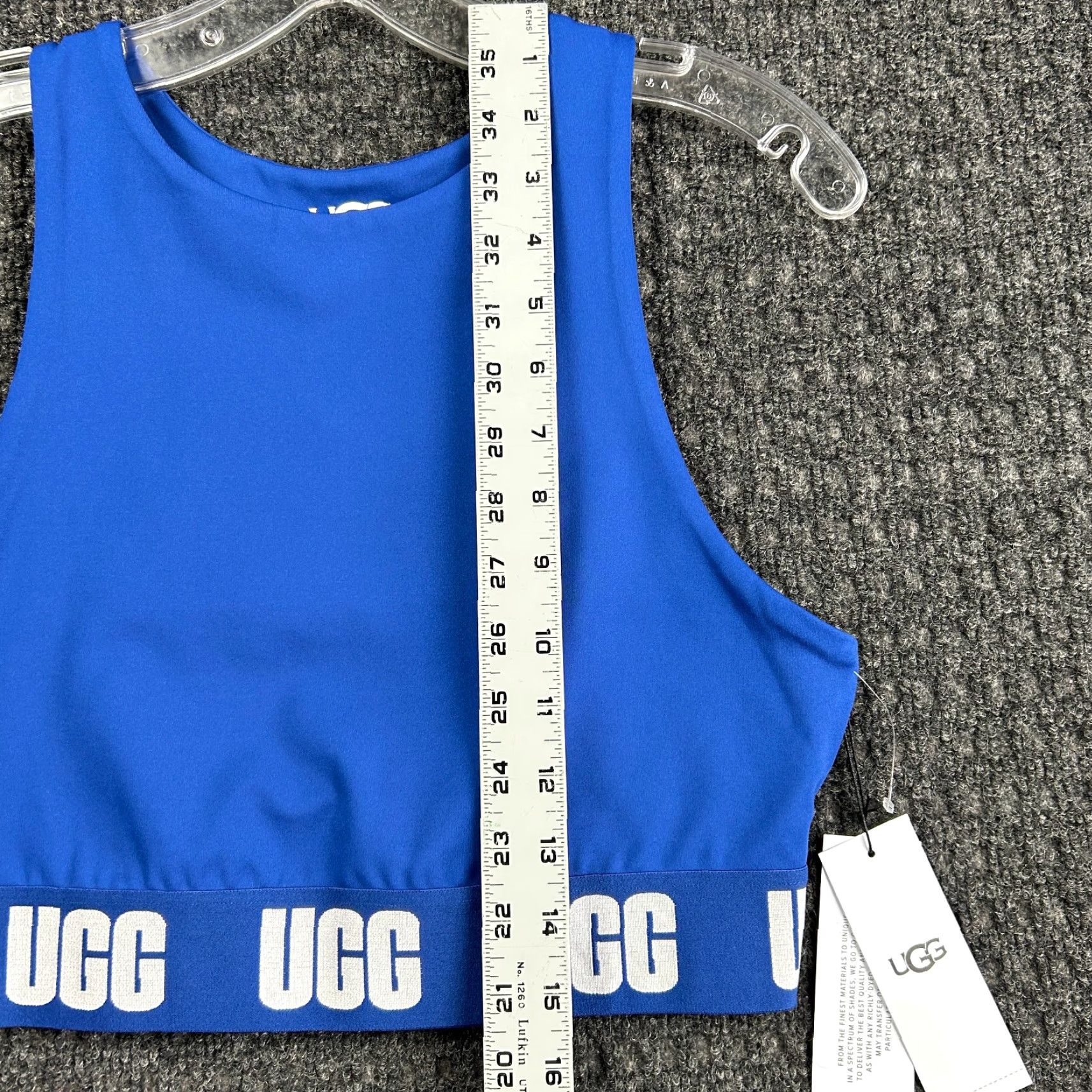 Ugg UGG Sports Bra Bralette Wilmina Logo M Blue Womens Athleticwear Ogg? Size ONE SIZE - 6 Thumbnail