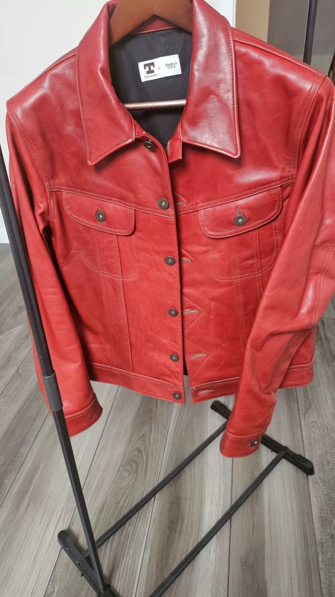 Tellason Tellason Horsehide Storm Rider Jacket Size US L / EU 52-54 / 3 - 1 Thumbnail