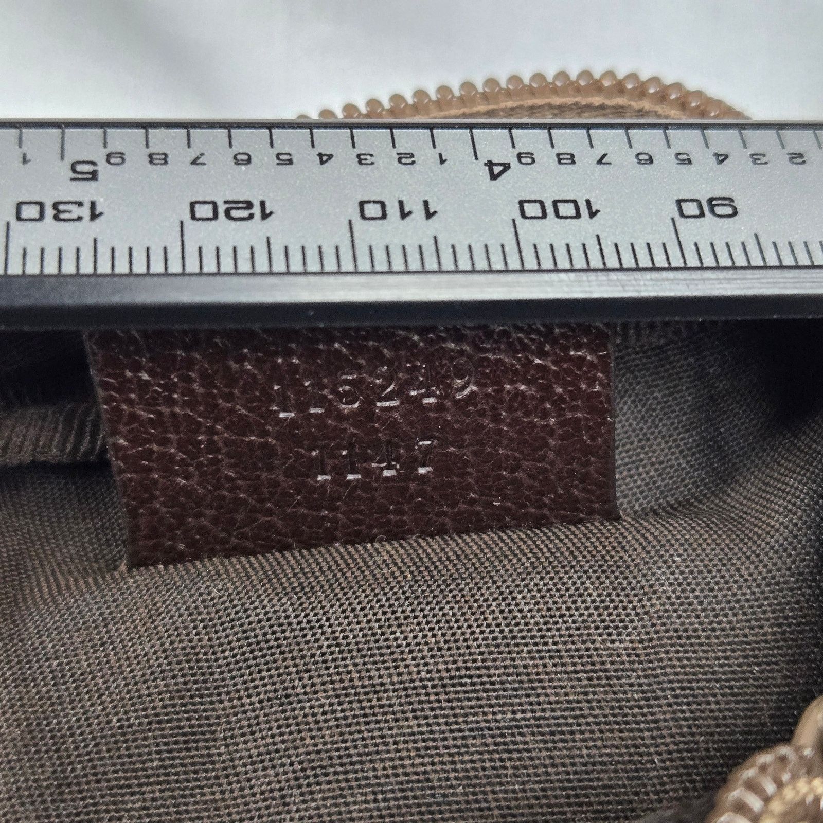 Gucci Gucci Monogram Mini Zip Canvas Pouch Size ONE SIZE - 14 Thumbnail