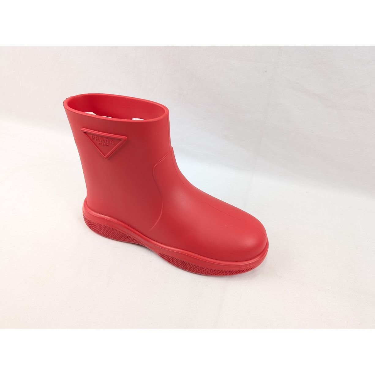 Prada o1rshd1 Mellow Ankle Boots in Rosso Size US 10 / EU 43 - 2 Thumbnail