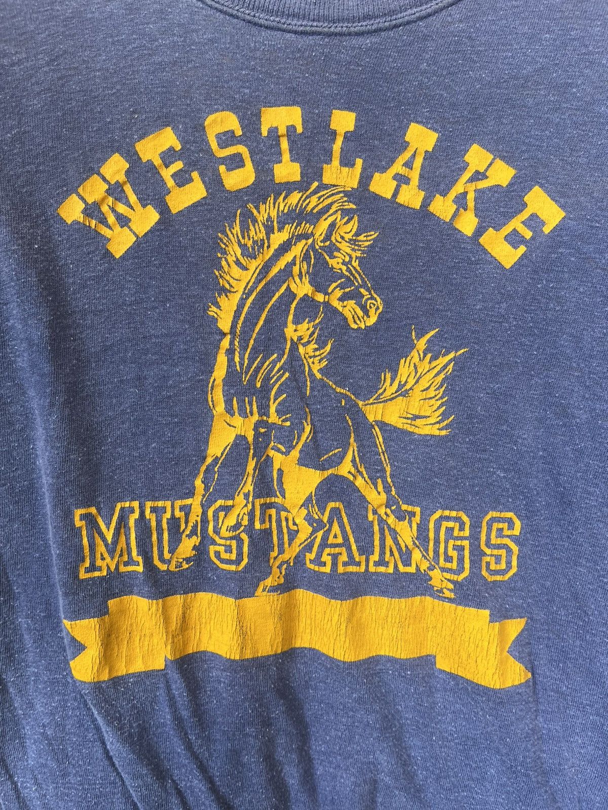 Velva Sheen Vintage velva sheen “westlake mustangs” reversible tee Size US M / EU 48-50 / 2 - 3 Thumbnail