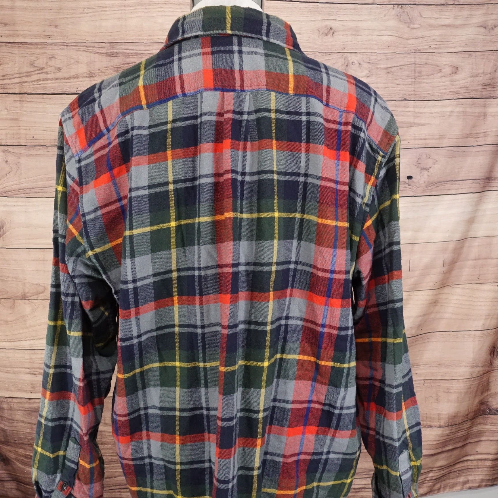 Gap VINTAGE Gap Men's Shirt Long Sleeve Flannel Plaid Button Up Casual Fall Winter Size XXL Size US XXL / EU 58 / 5 - 3 Thumbnail