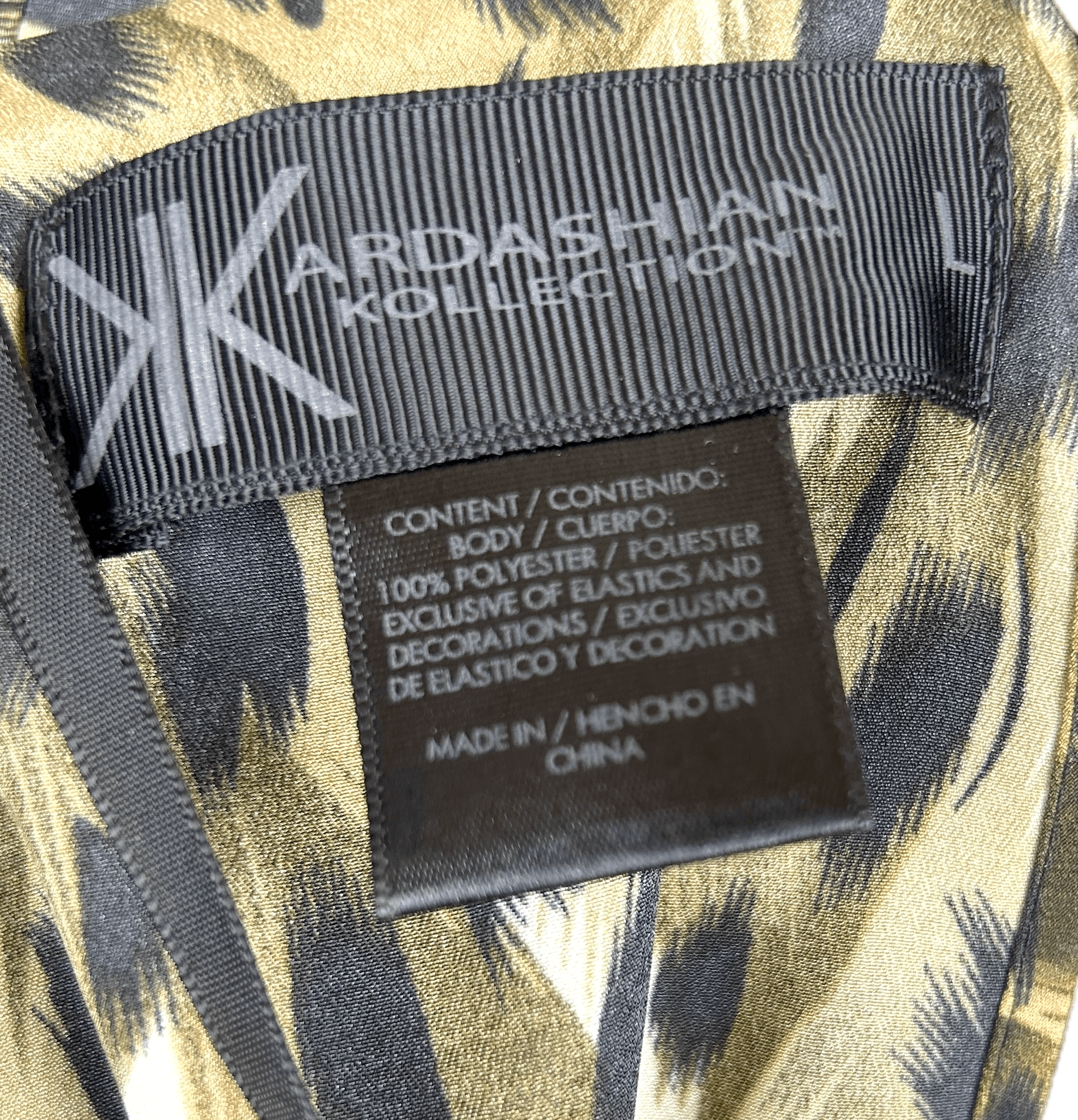 Kim Kardashian Kardashian Kollection Leopard Print Blouse Size L / US 10 / IT 46 - 5 Thumbnail
