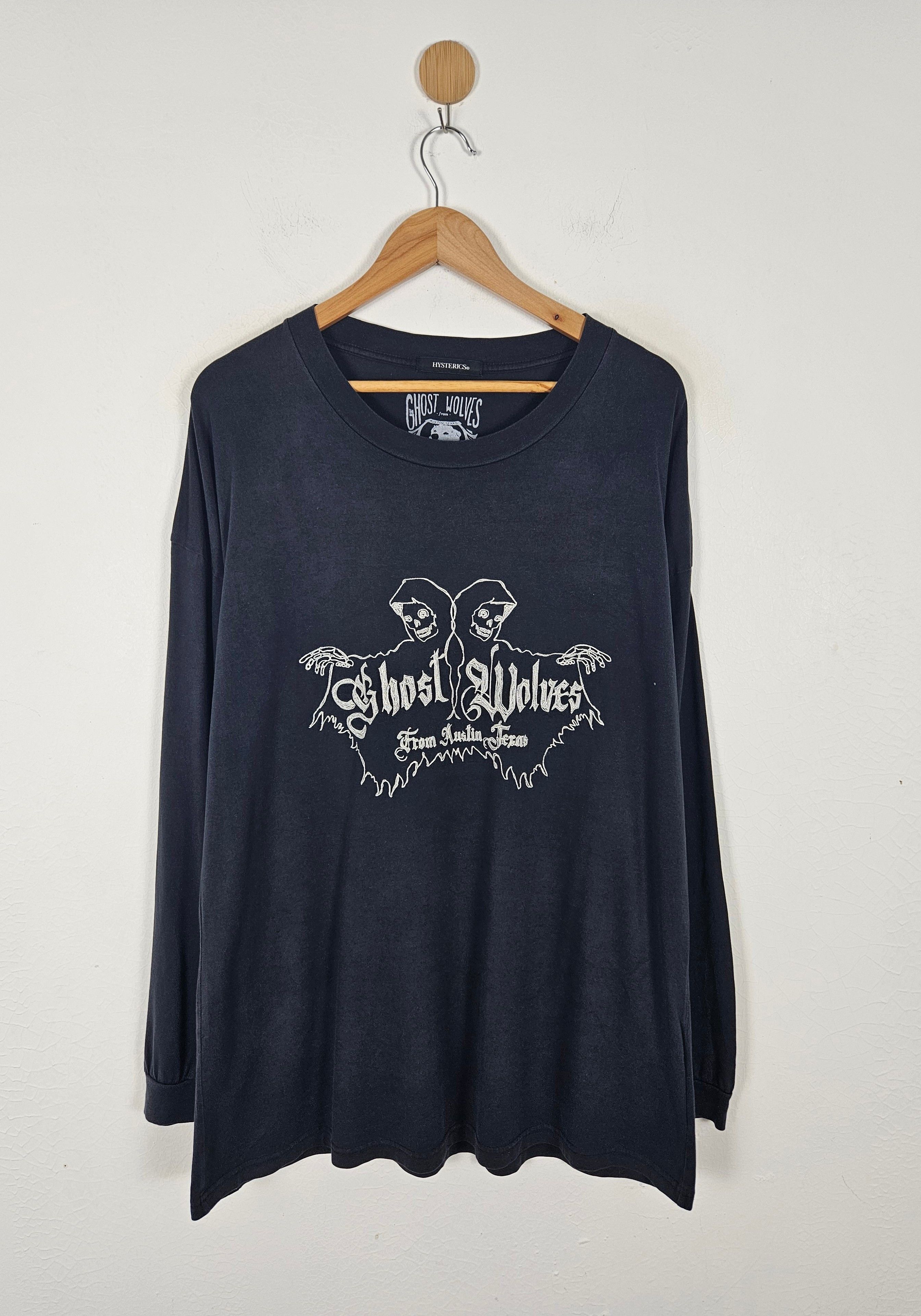 Band Tees × Hysteric Glamour Hysteric Glamour X The Ghost Wolves Band Austin Taxes Size US L / EU 52-54 / 3 - 1 Thumbnail