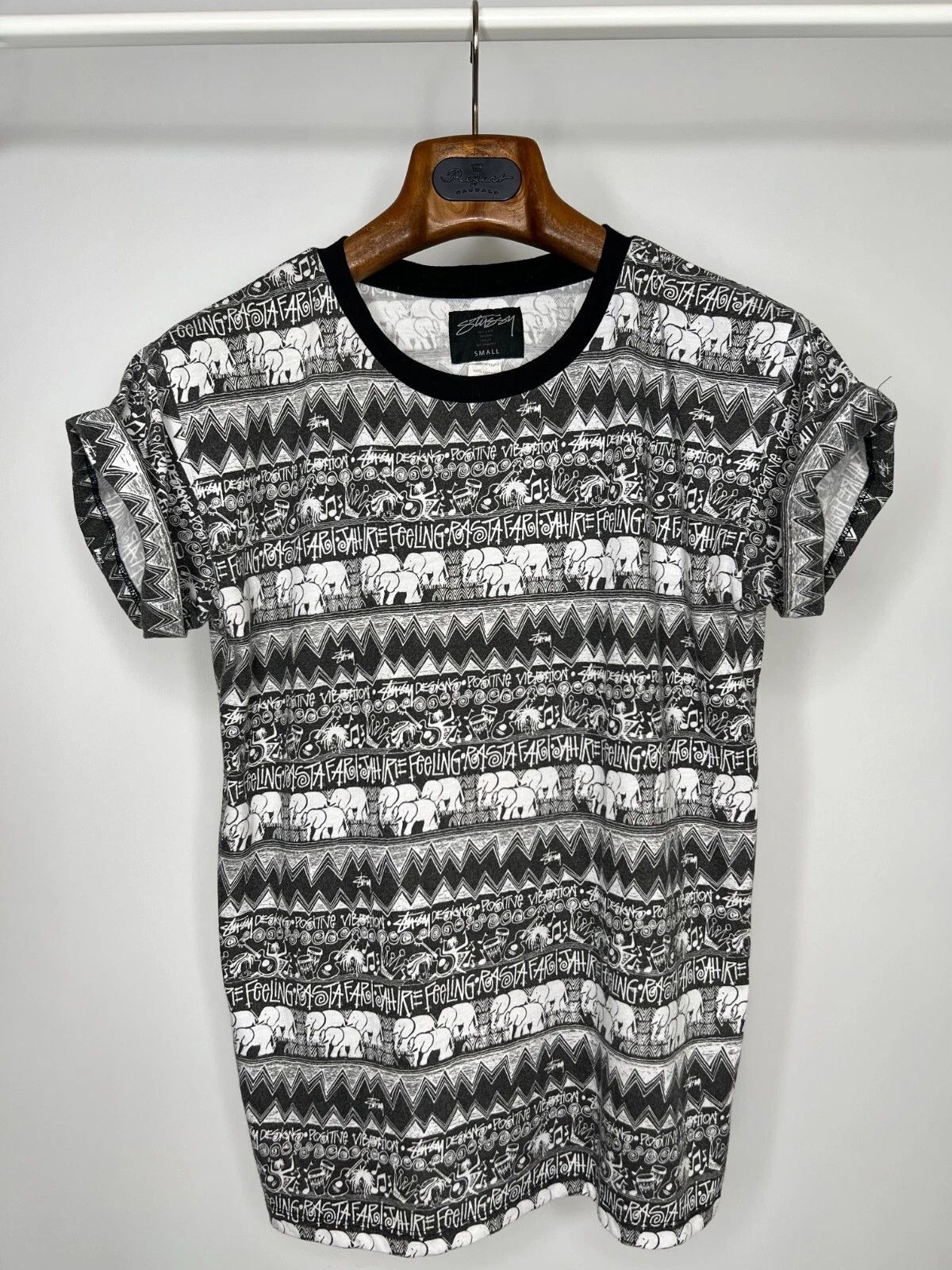 Stussy Stussy Monogram T-Shirt Women's Size Small Size S / US 4 / IT 40 - 1 Thumbnail