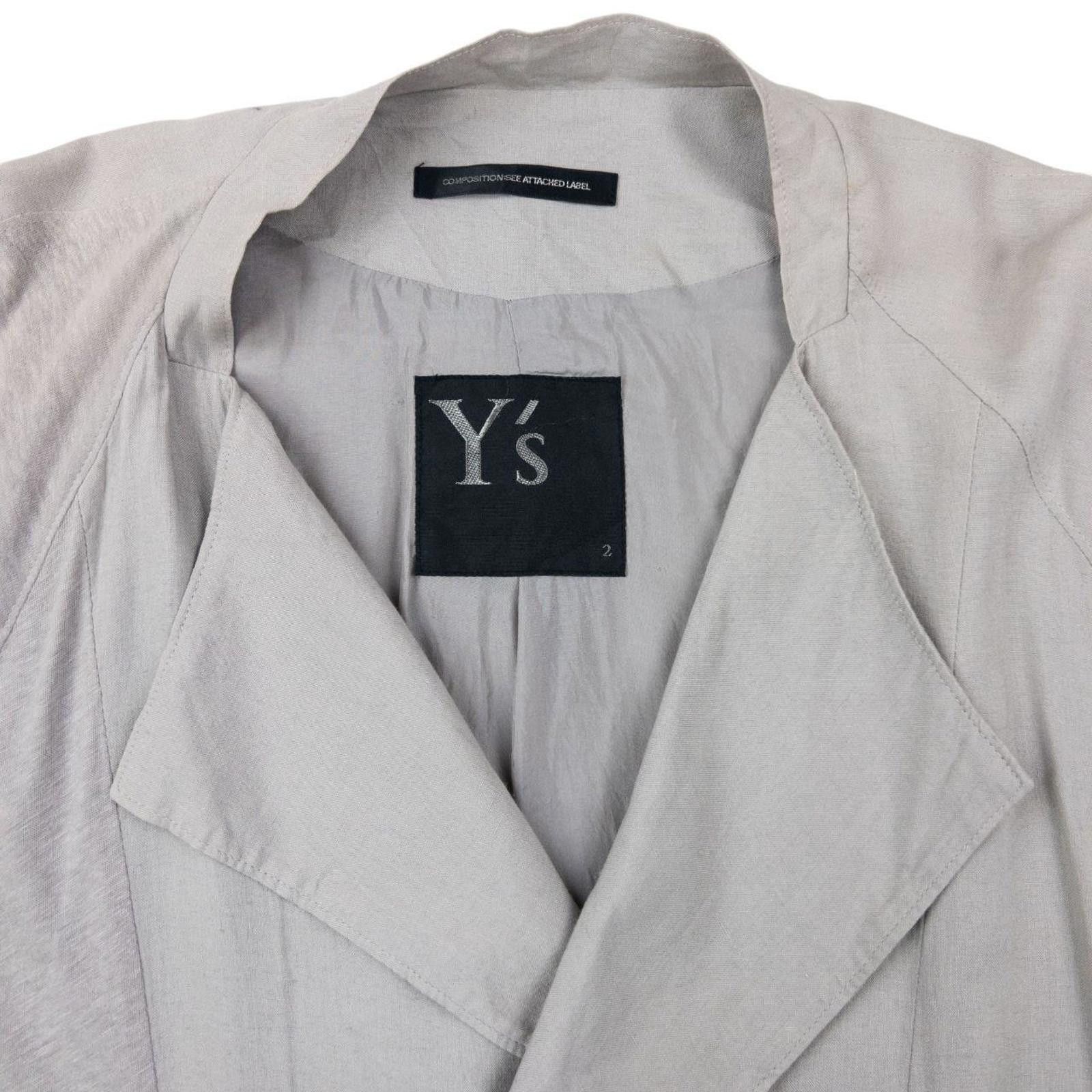Other Vintage 2000s Yohji Yamamoto Lightweight Trench Jacket XL Size US XL / EU 56 / 4 - 3 Thumbnail