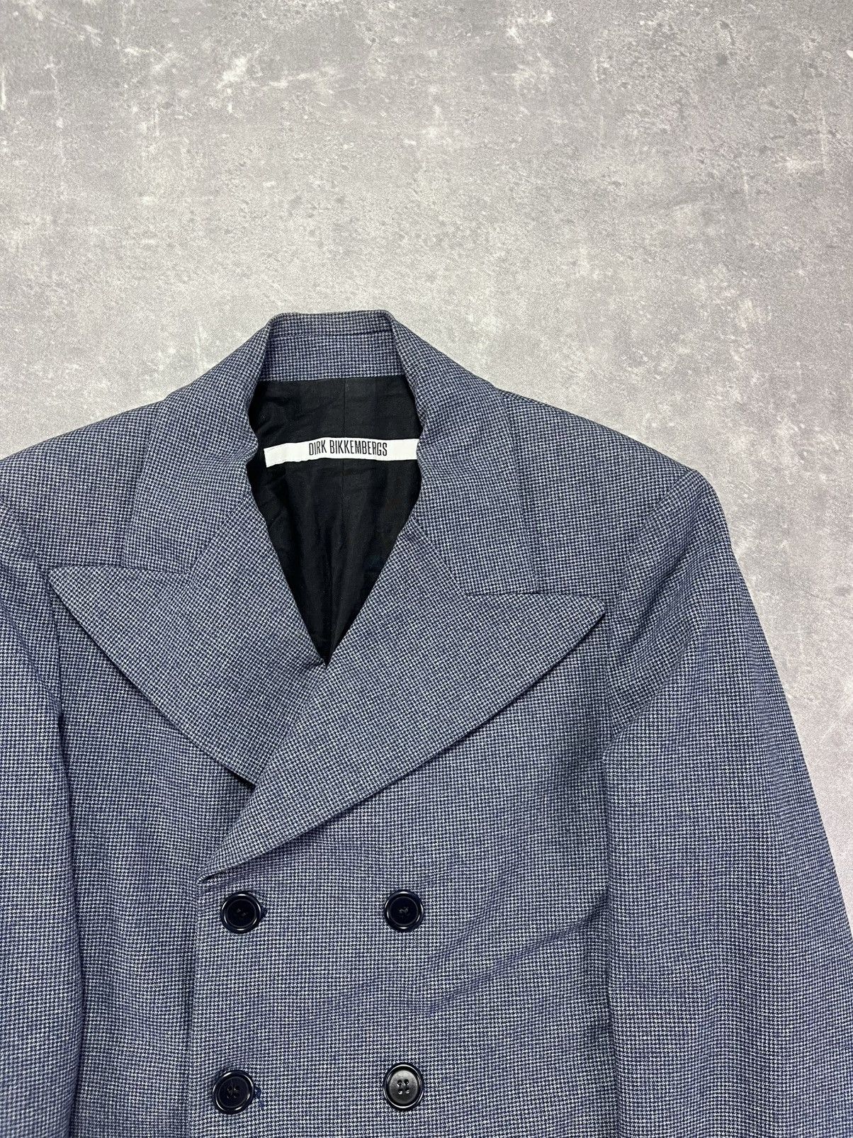 Dirk Bikkembergs Dirk Bikkembergs Double Breasted Coat Jacket 50 Size US M / EU 48-50 / 2 - 4 Thumbnail