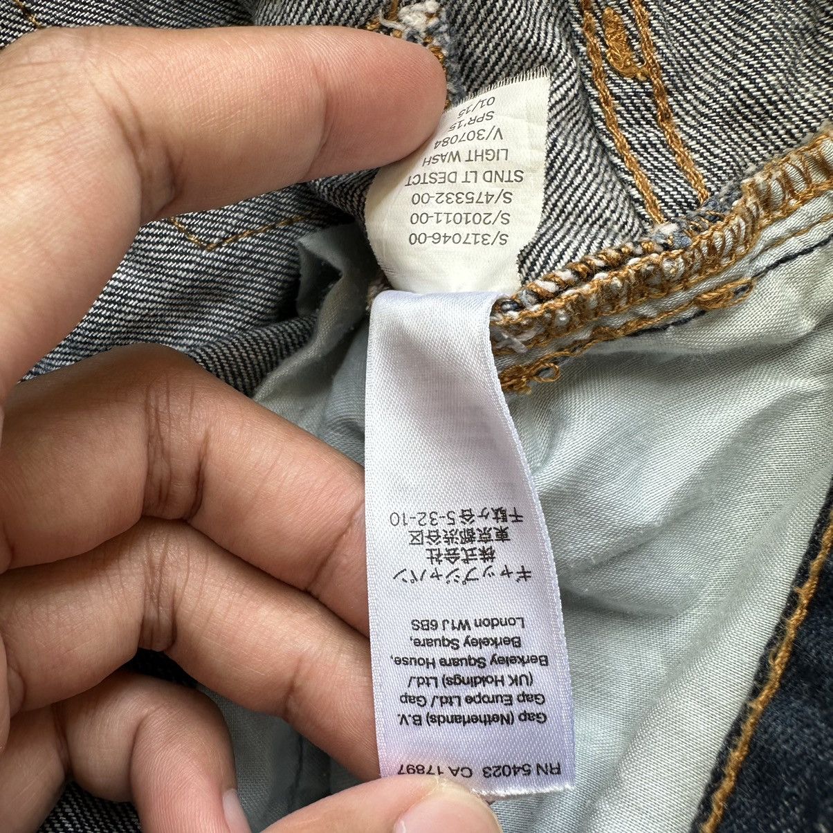 Japanese Brand Vintage Japanese Distressed Denim Faded Jean Pant Size US 31 - 9 Thumbnail