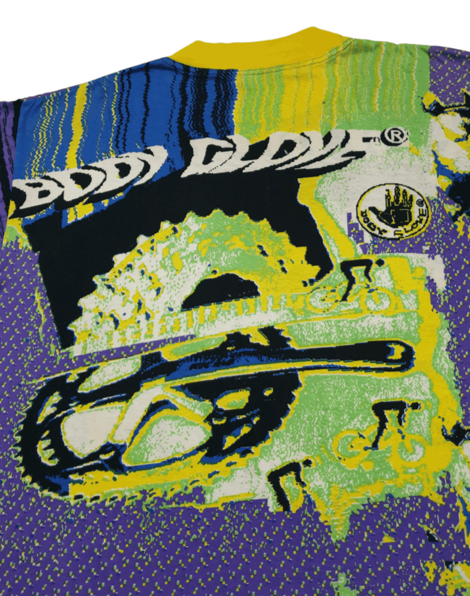Body Glove × Vintage [ VINTAGE OVERSIZE ] 80s Body Glove Allover Print T-shirt Size US S / EU 44-46 / 1 - 5 Thumbnail
