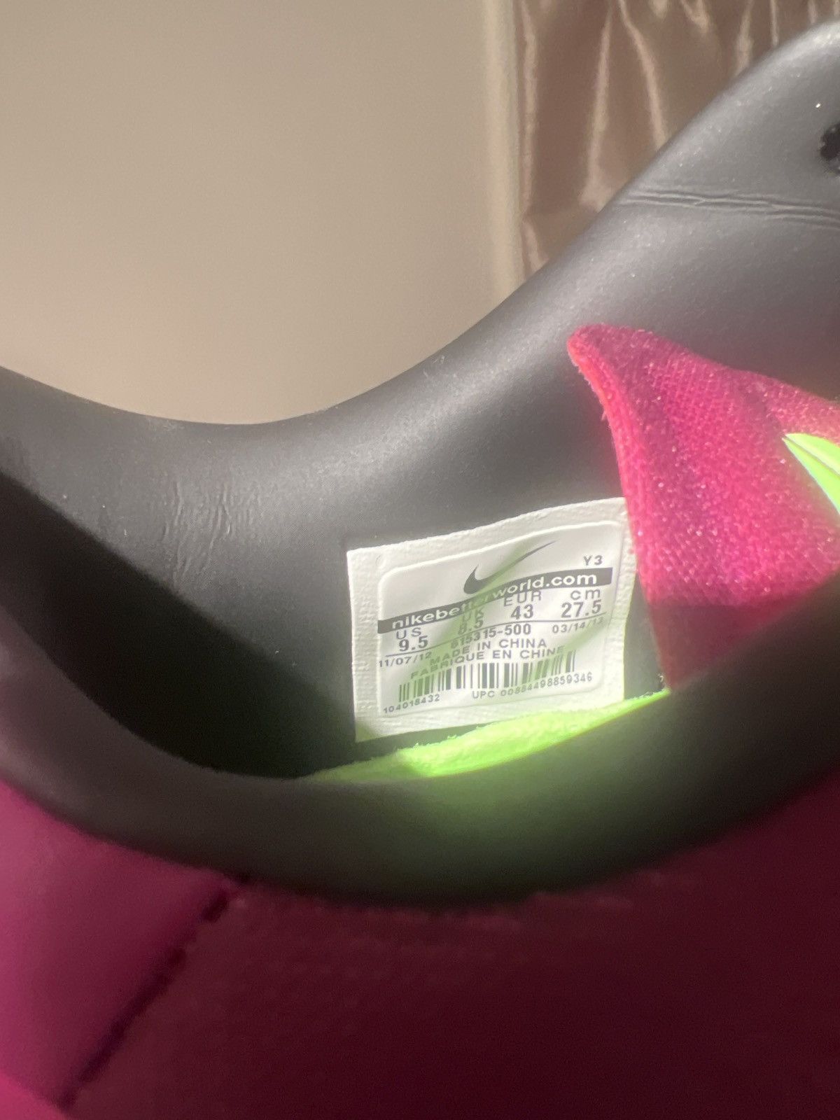 Nike Kobe 8 mambacurial size 9.5 Size US 9.5 / EU 42-43 - 12 Thumbnail