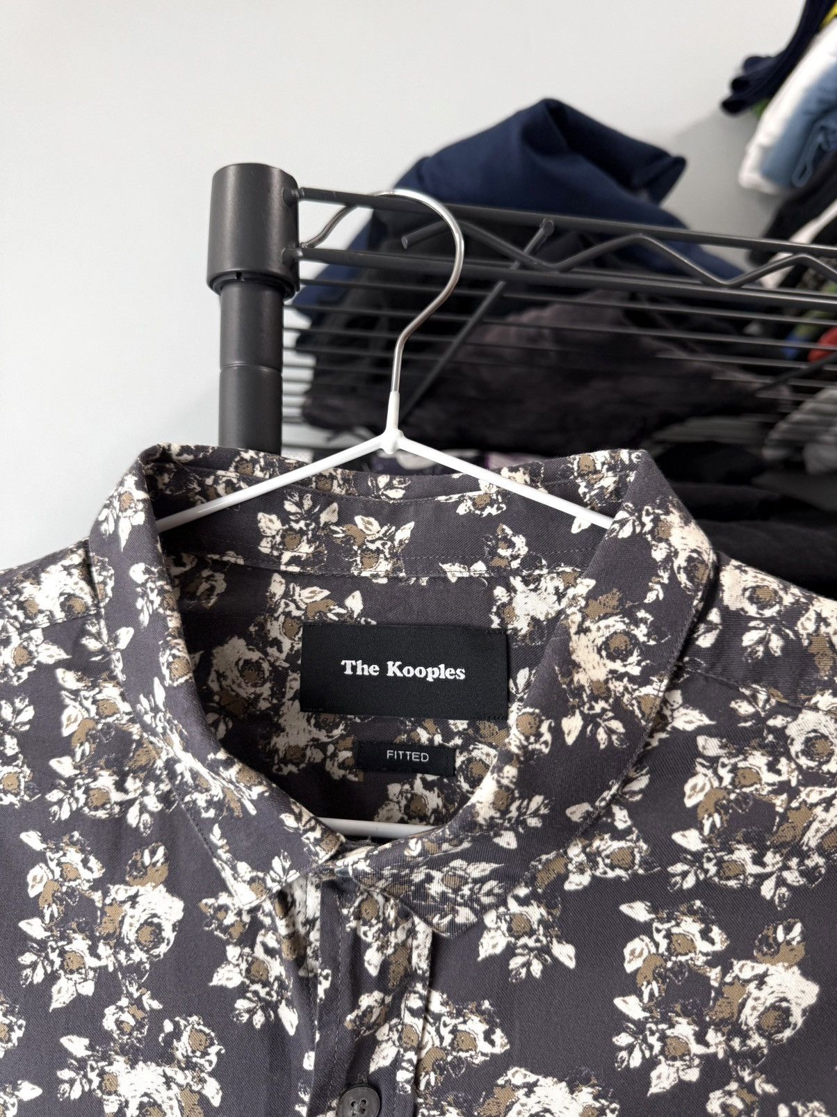 The Kooples The Kooples Paris Luxury Printed Shirt Size US L / EU 52-54 / 3 - 3 Thumbnail