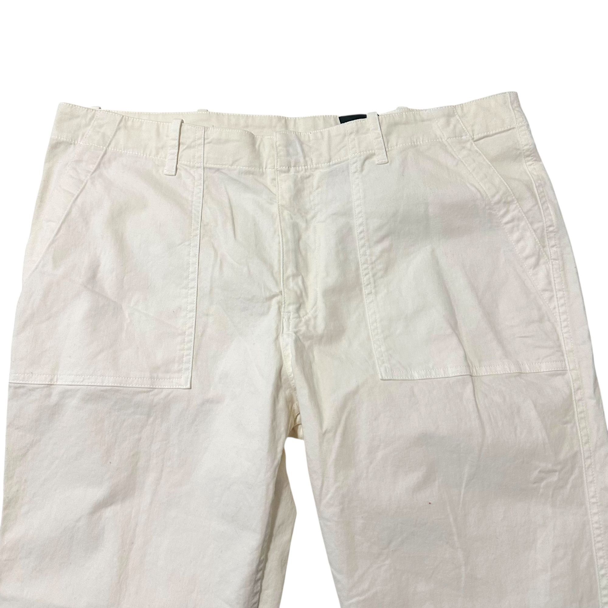 Nili Lotan Nili Lotan Jenna Pants in Eggshell, Size 12, NWT Size 34" / US 12 / IT 48 - 8 Thumbnail