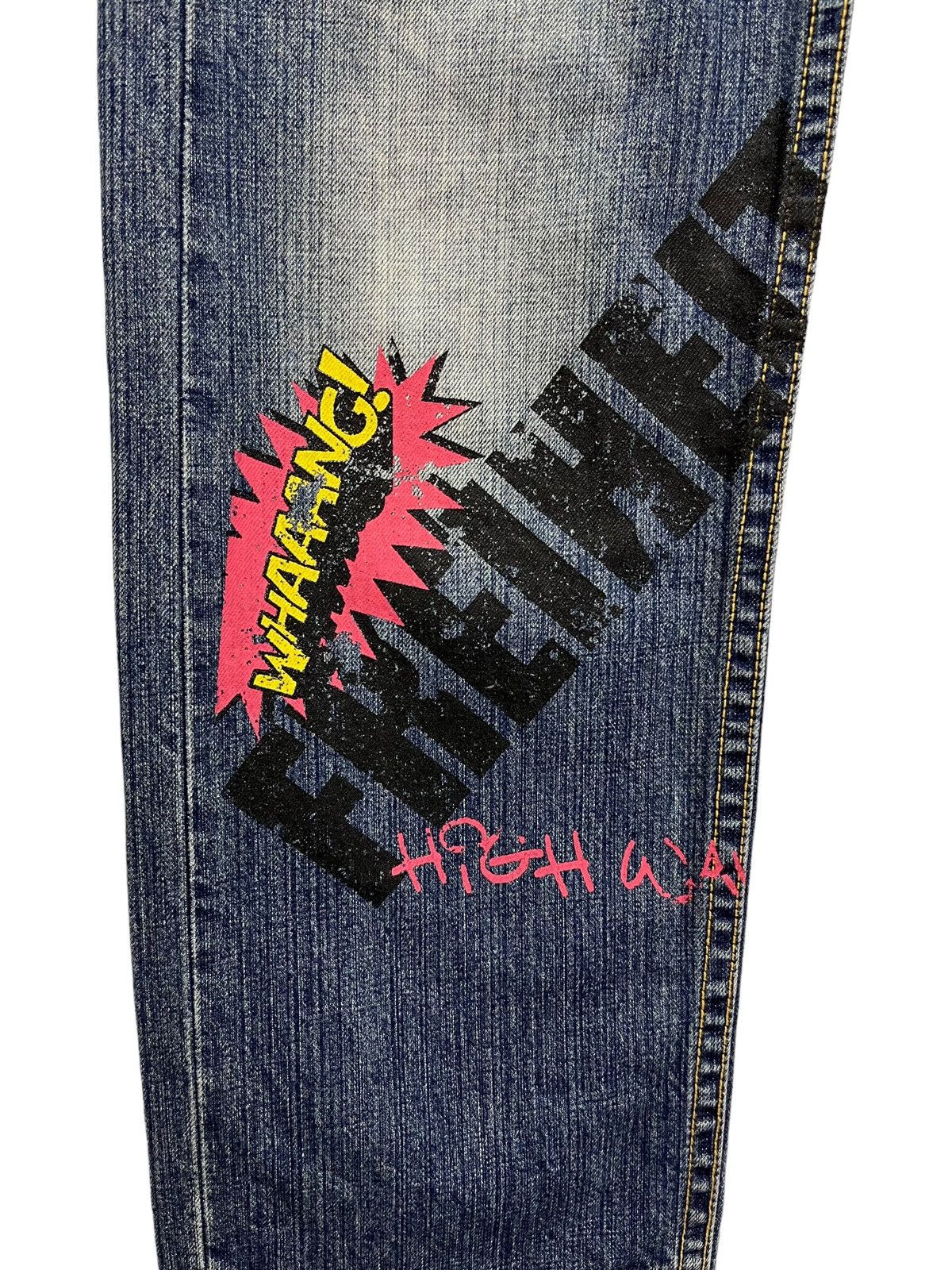 If Six Was Nine × Japanese Brand × Vintage FYE 90’s CO&LU Classic Print Distressed Inspired By Hysteric Size US 33 - 7 Thumbnail