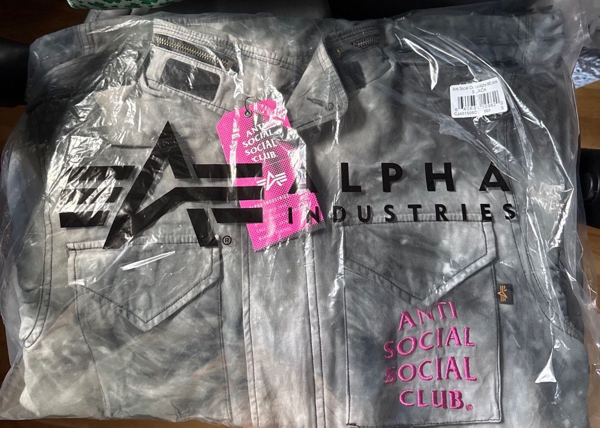 Anti Social Social Club Anti Social Social Club x Alpha Industries M65 Jacket Size US S / EU 44-46 / 1 - 4 Thumbnail