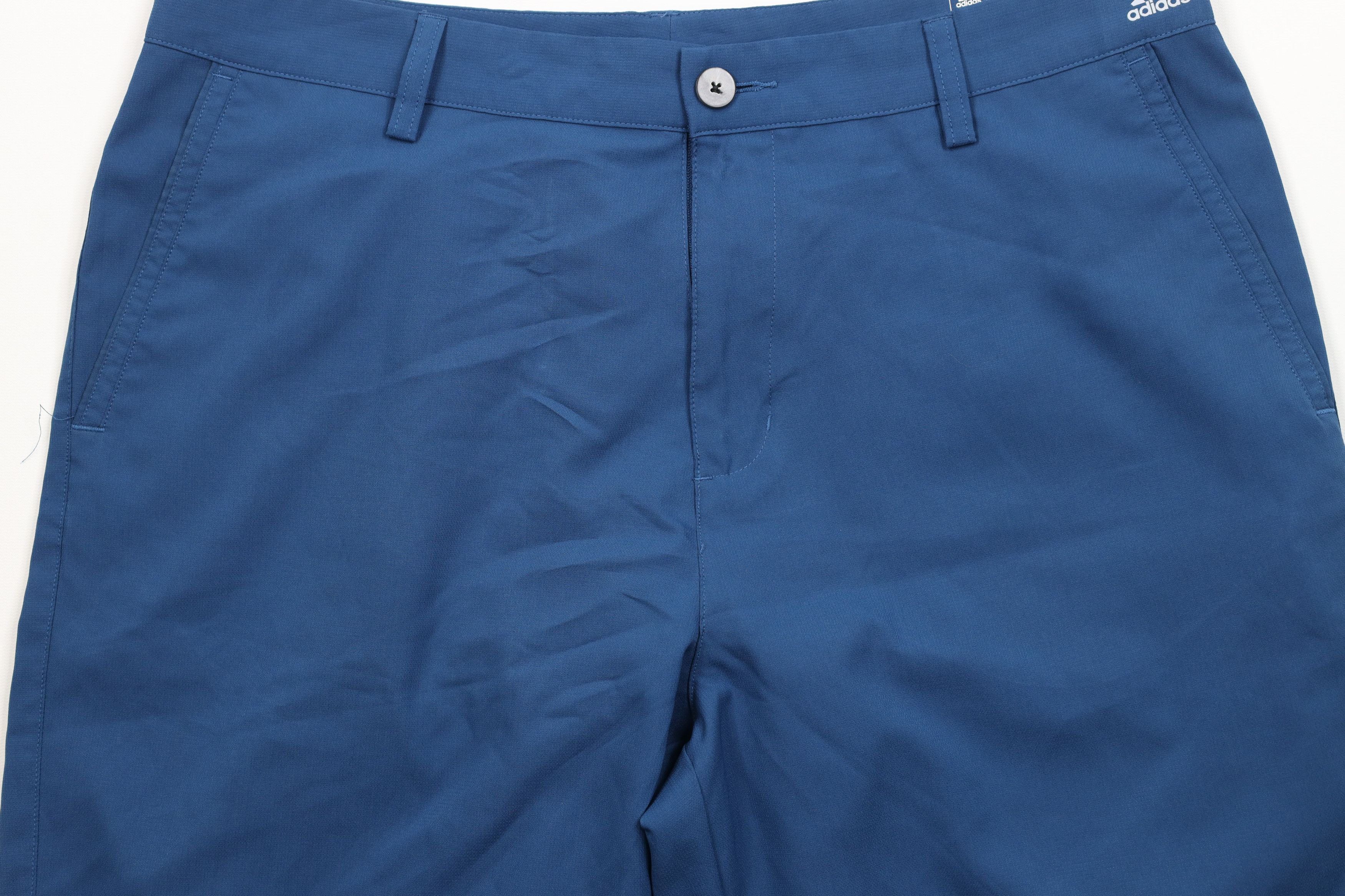 Adidas × Vintage Adidas Golf Adizero Tech Golfing Chino Shorts Blue Polyester Size US 34 / EU 50 - 3 Thumbnail