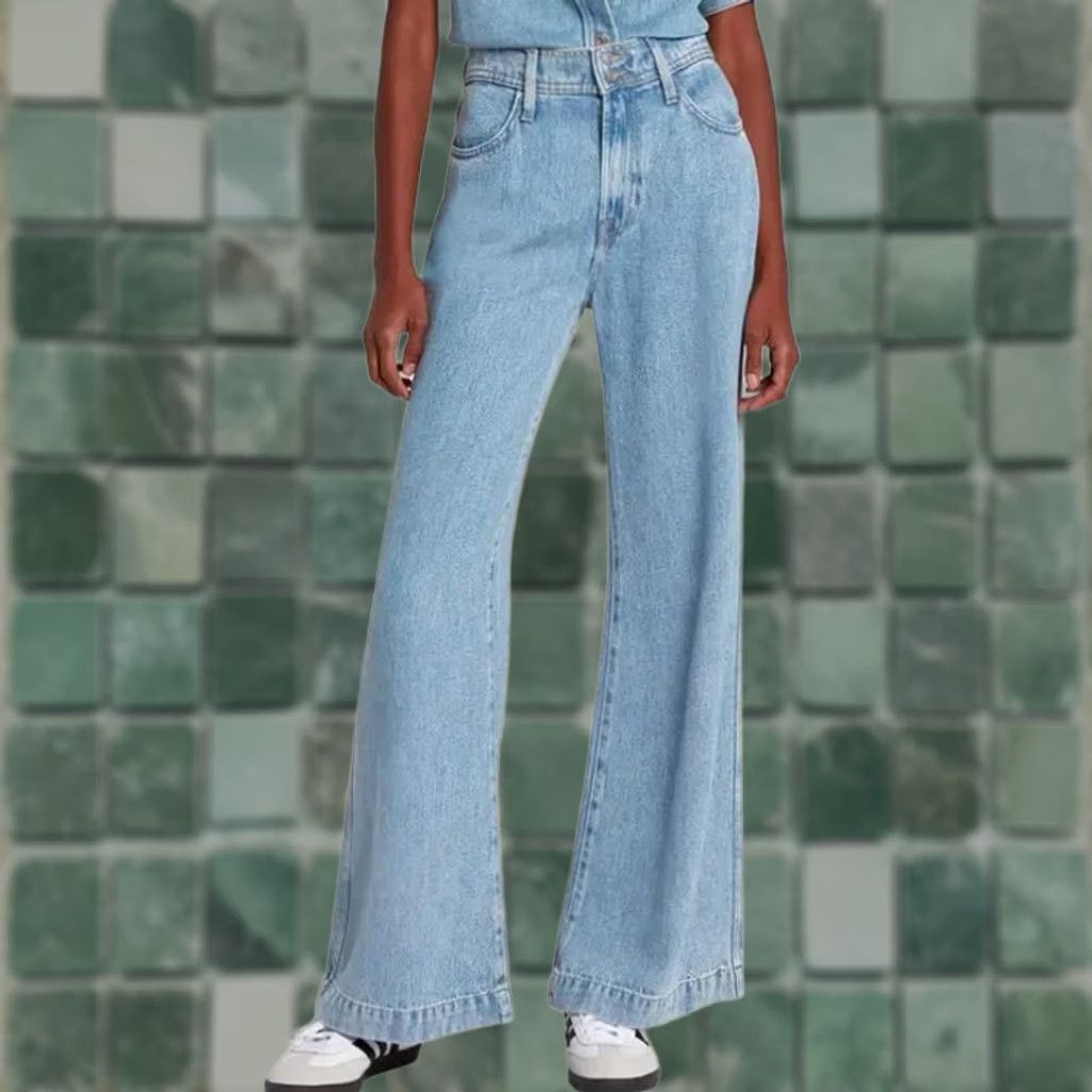 7 For All Mankind 7 For All Mankind Modern Dojo Trouser Jeans Blue Women 29 Flared Size 29" - 1 Thumbnail