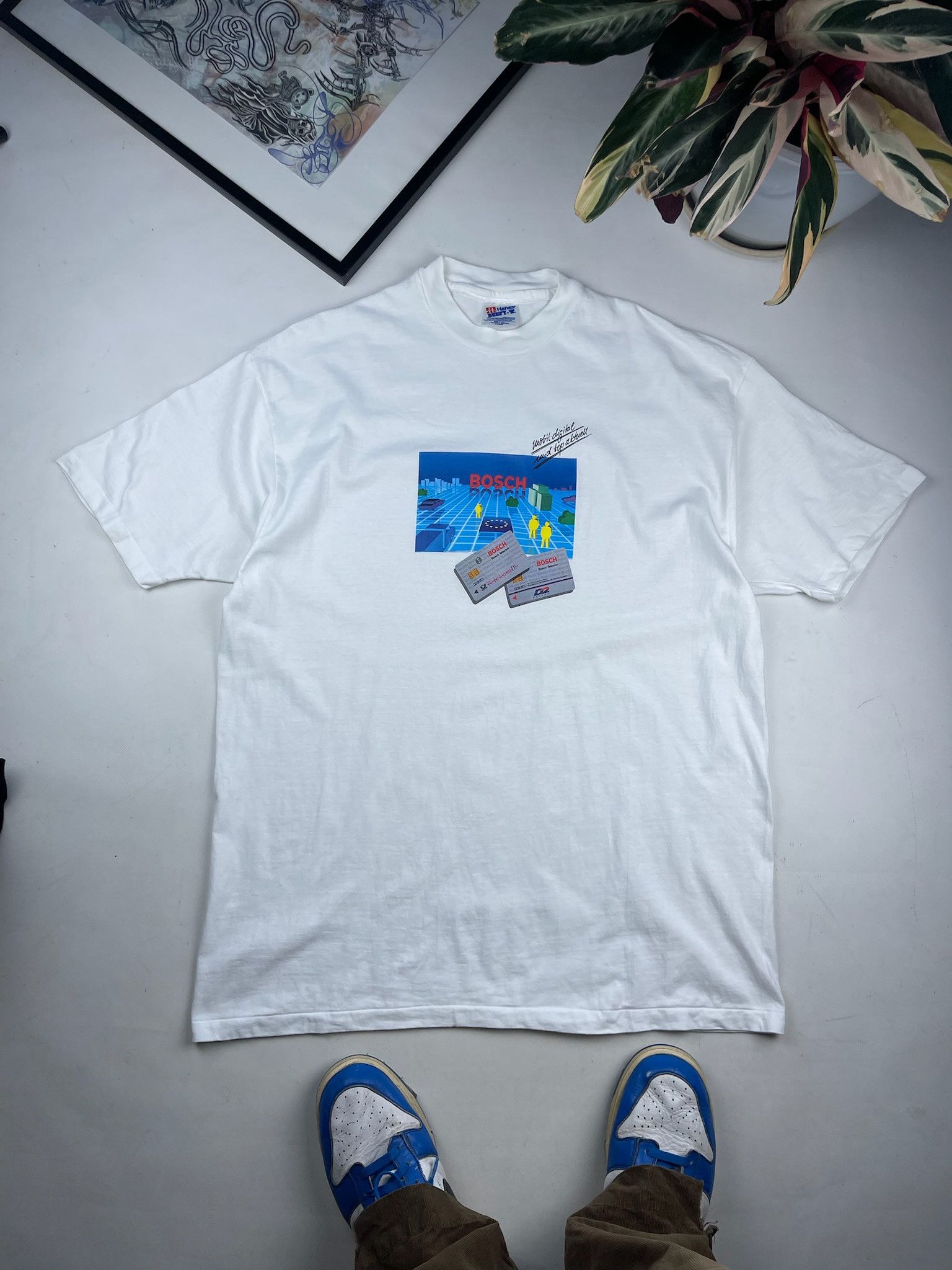 Other VINTAGE BOSCH SYSTEM ENGINEERING T-SHIRT Size US XL / EU 56 / 4 - 3 Thumbnail