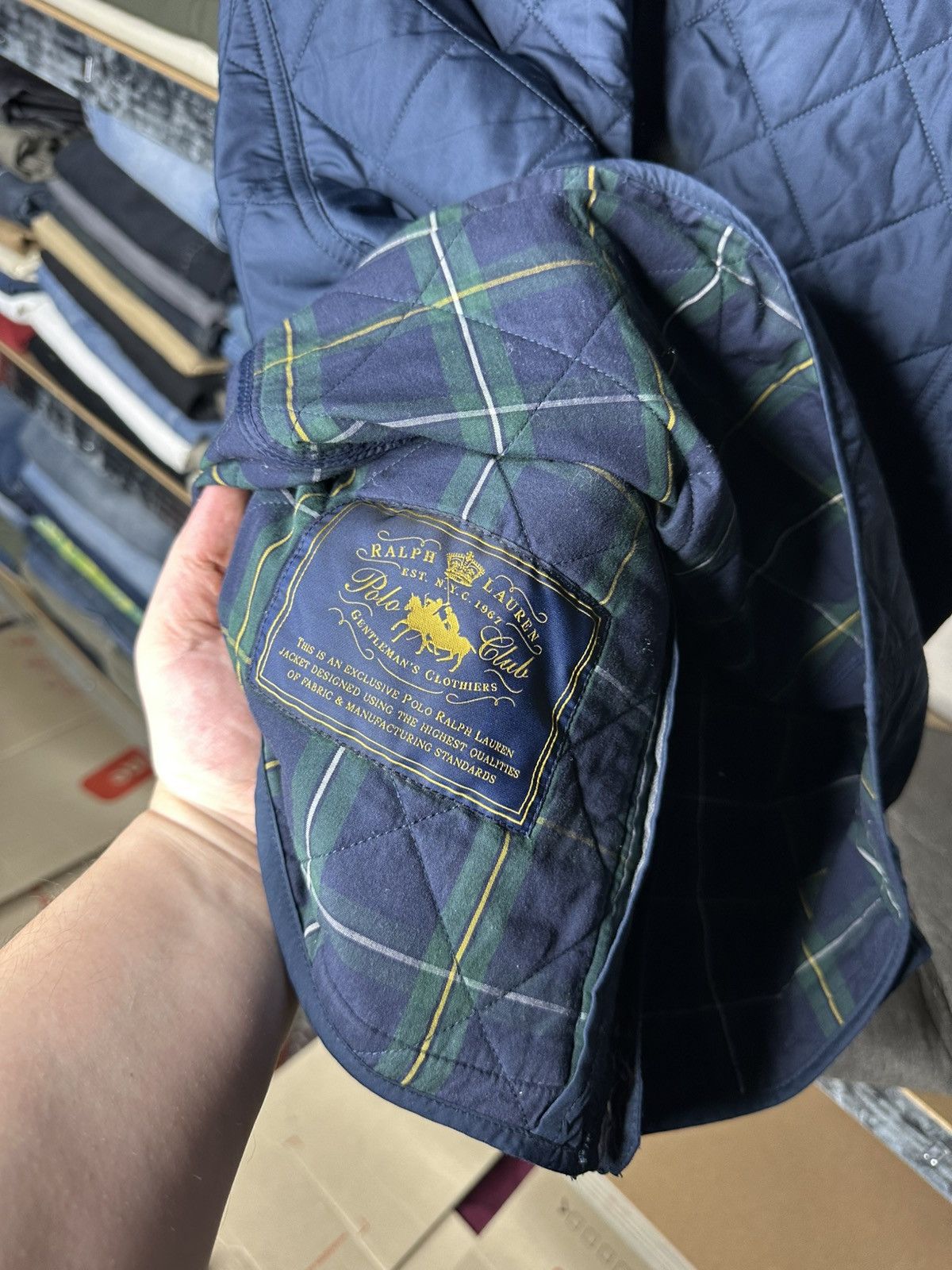 Polo Ralph Lauren Polo Ralph Lauren Quilted Vest Mens Sz S Tartan Lined Gilet Size US S / EU 44-46 / 1 - 6 Thumbnail