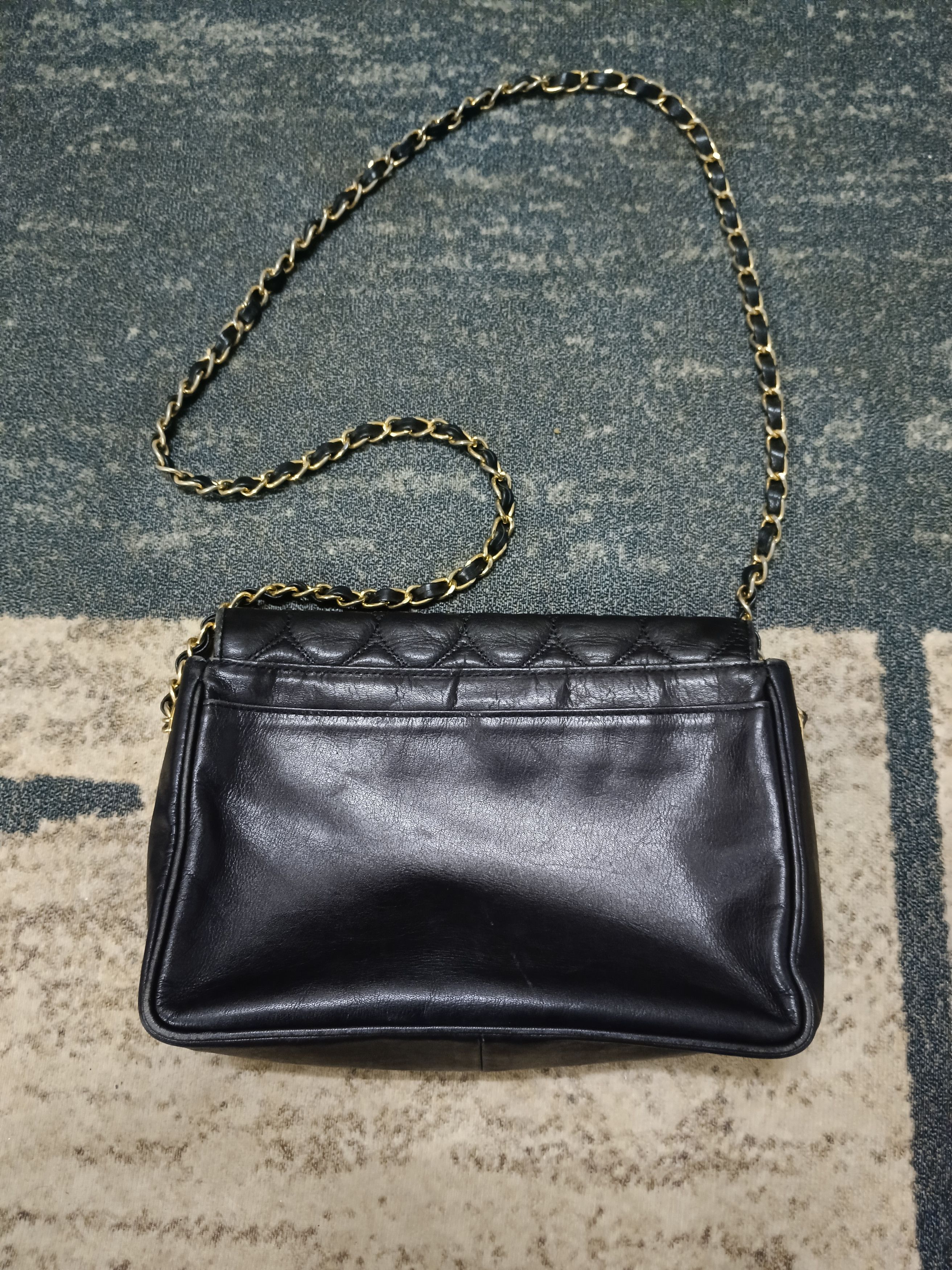 Leather × Moschino OG🔥GRAIL MOSCHINO SOFT LEATHER Size ONE SIZE - 2 Thumbnail