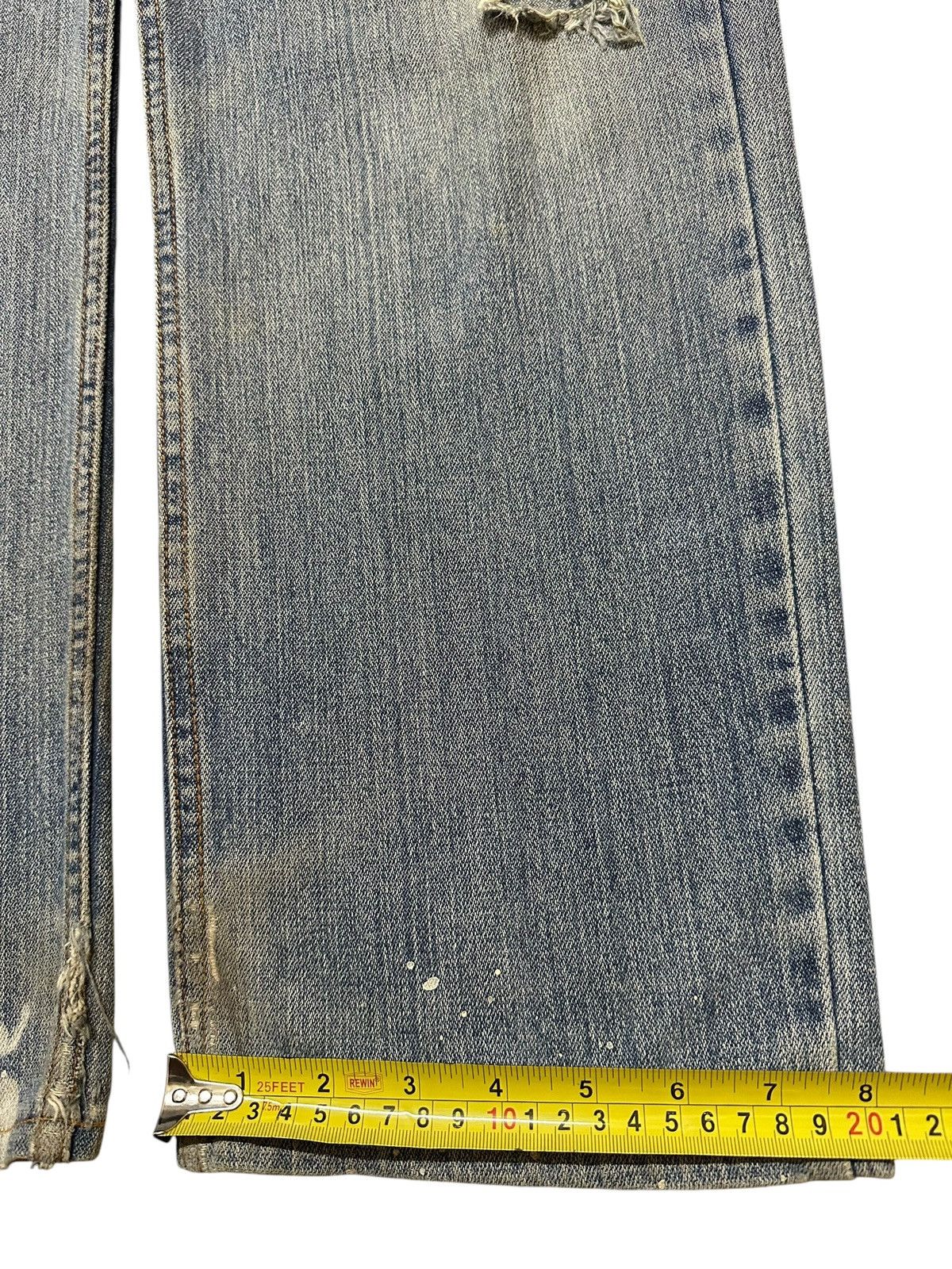 Japanese Brand Vintage Japanese Nylaus Faded Distressed Baggy Jeans Size US 32 / EU 48 - 17 Thumbnail
