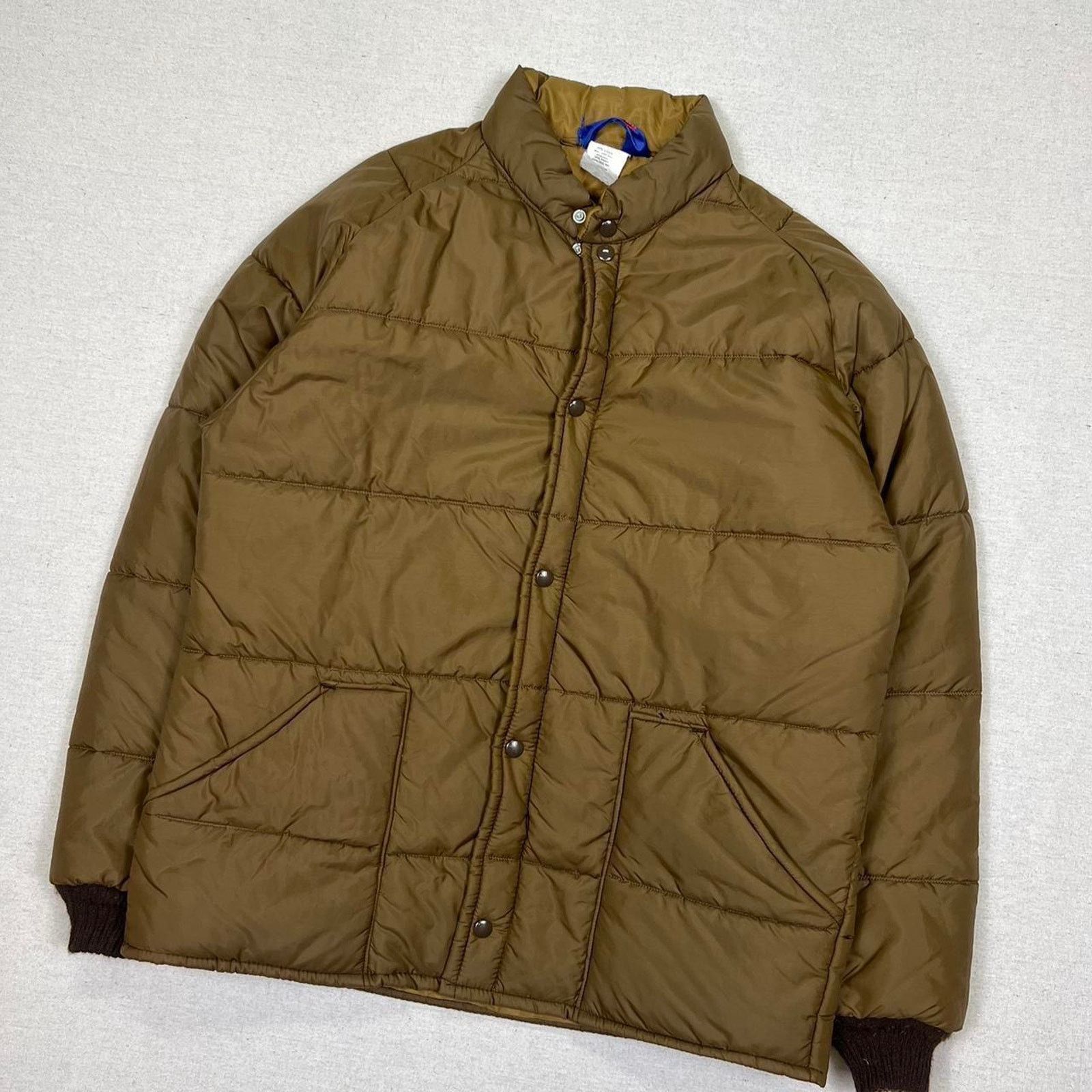 Other Vintage brown puffer jacket Size US XL / EU 56 / 4 - 4 Thumbnail