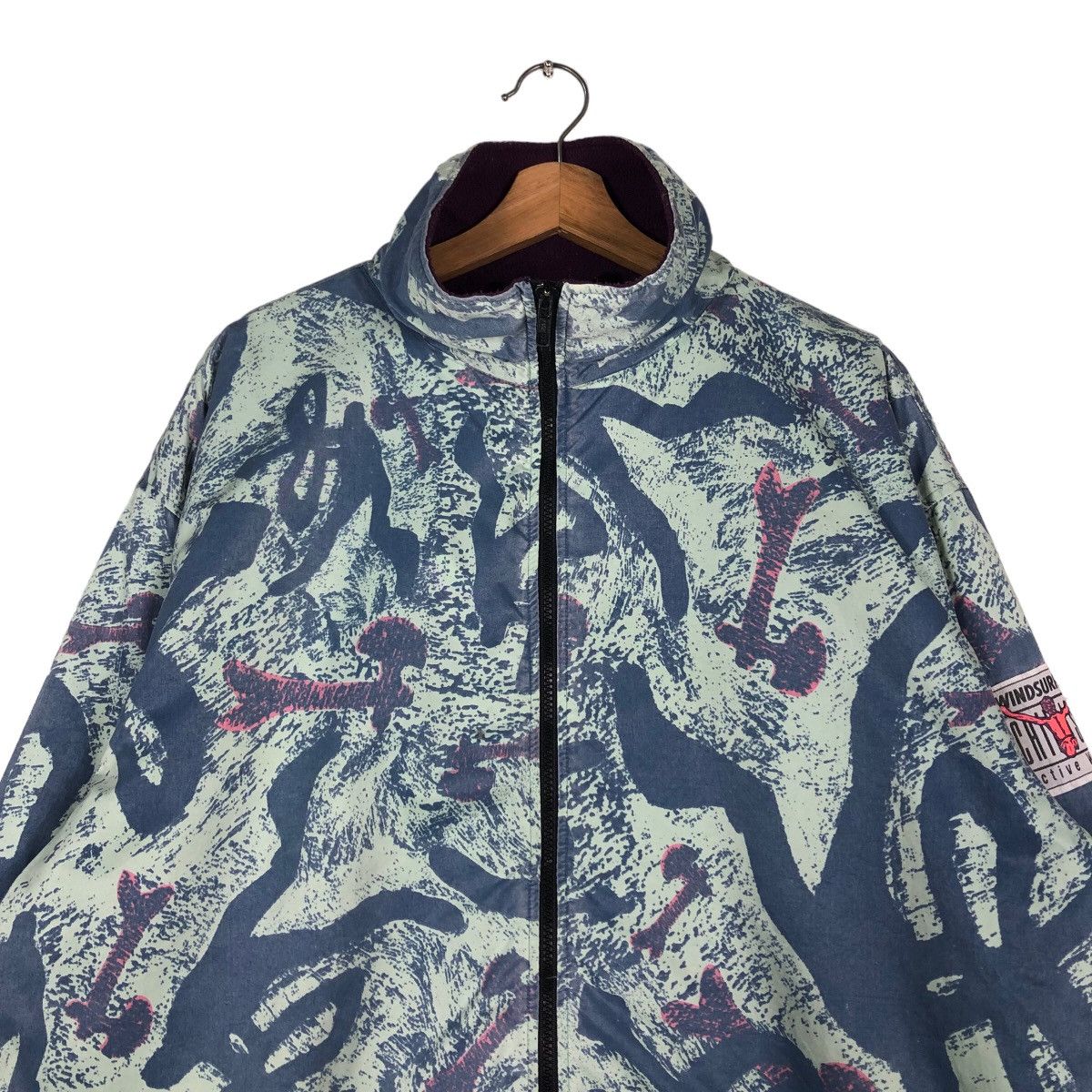 Japanese Brand 🔥Rare Design Anorak Jacket Wind Surfing Acid Wash Austria Size US M / EU 48-50 / 2 - 3 Thumbnail