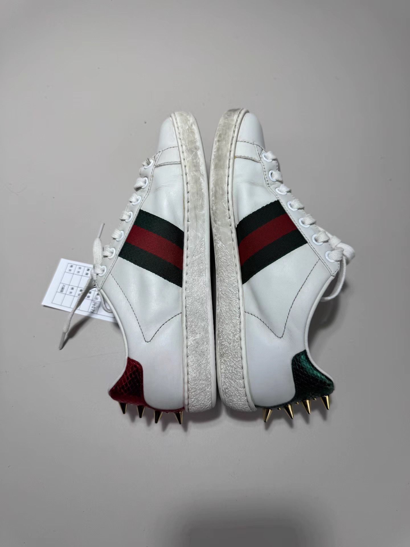 Gucci GUCCI ACE Pearl & Stud Sneakers Size US 5 / IT 35 - 4 Thumbnail
