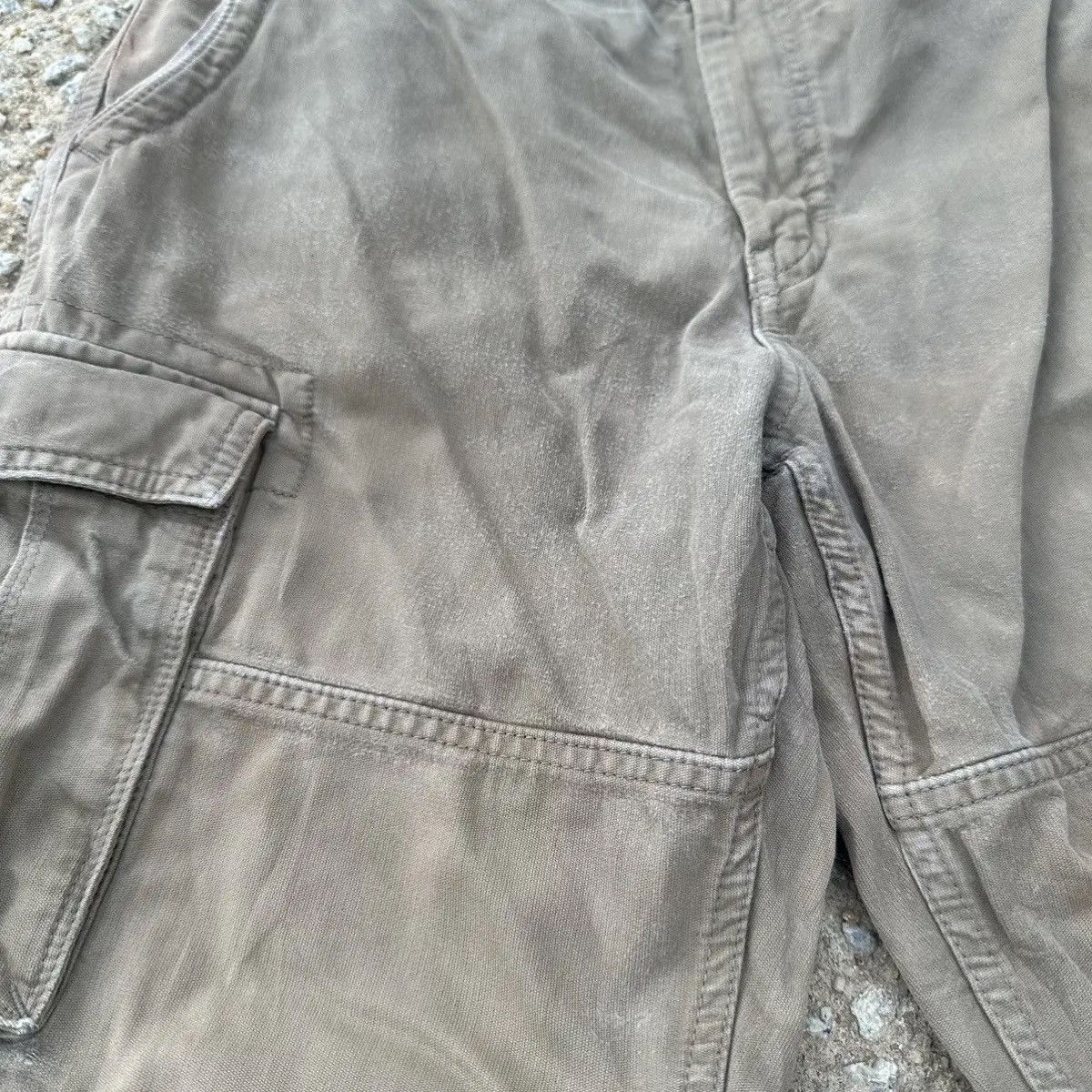 Jungles VINTAGE DOUBLEKNEE TACTICAL FADED UNIQLO JAPANESE CARGO PANT Size US 32 / EU 48 - 11 Thumbnail