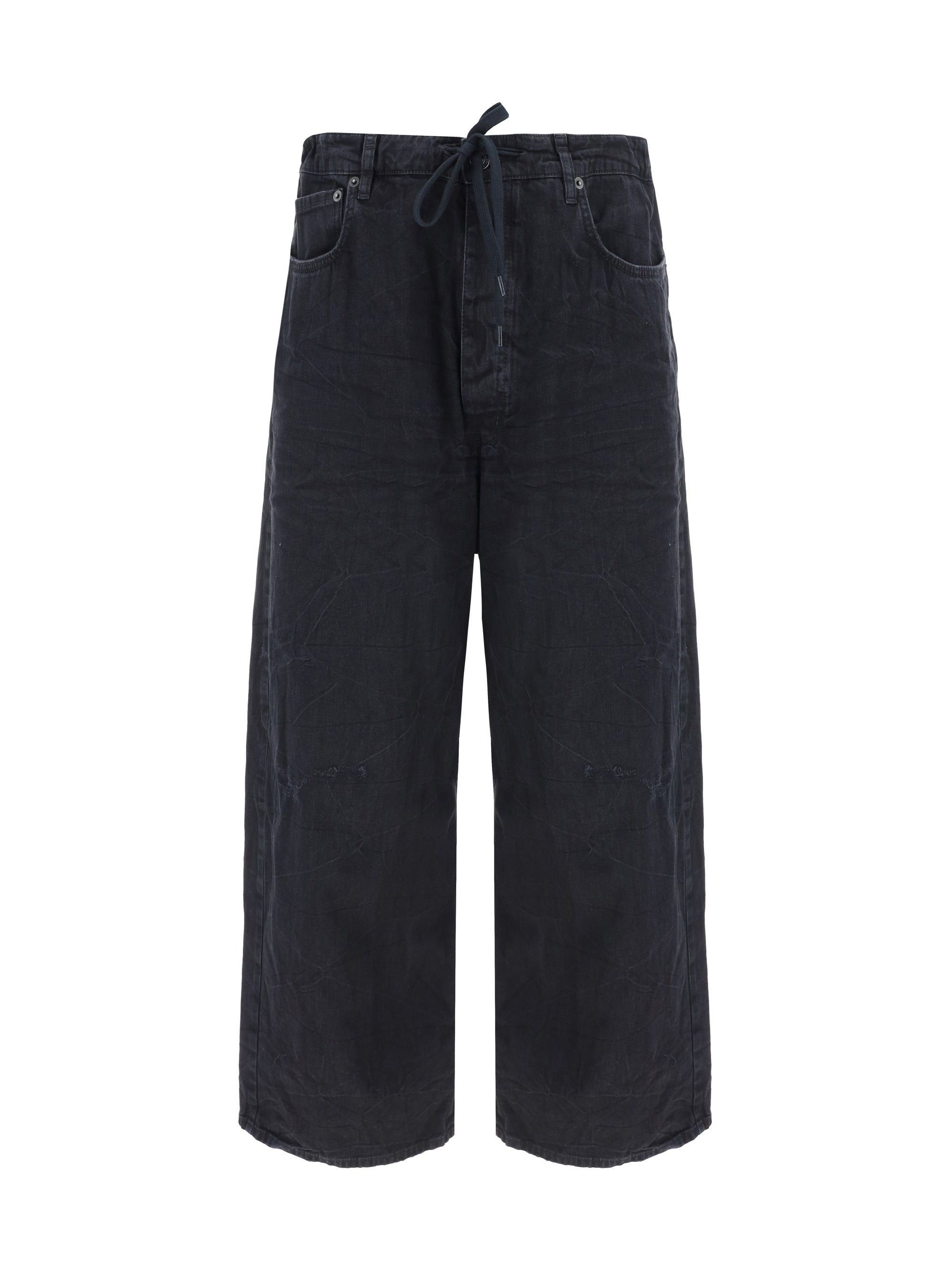 Balenciaga oversized baggy pants in black Size US 30 / EU 46 - 1 Thumbnail