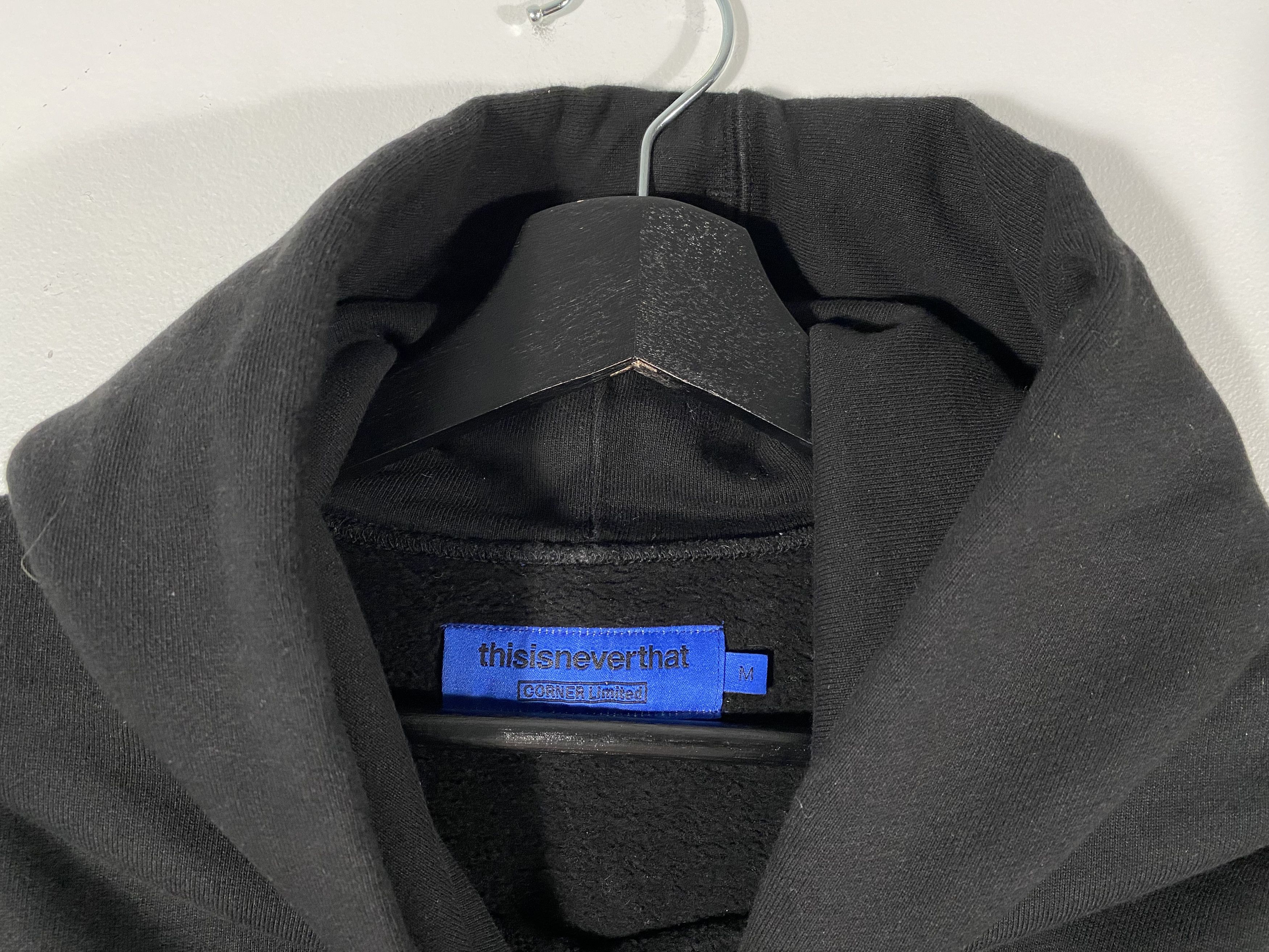 thisisneverthat Thisisneverthat Dub Side Hoodie Black Size US M / EU 48-50 / 2 - 4 Thumbnail