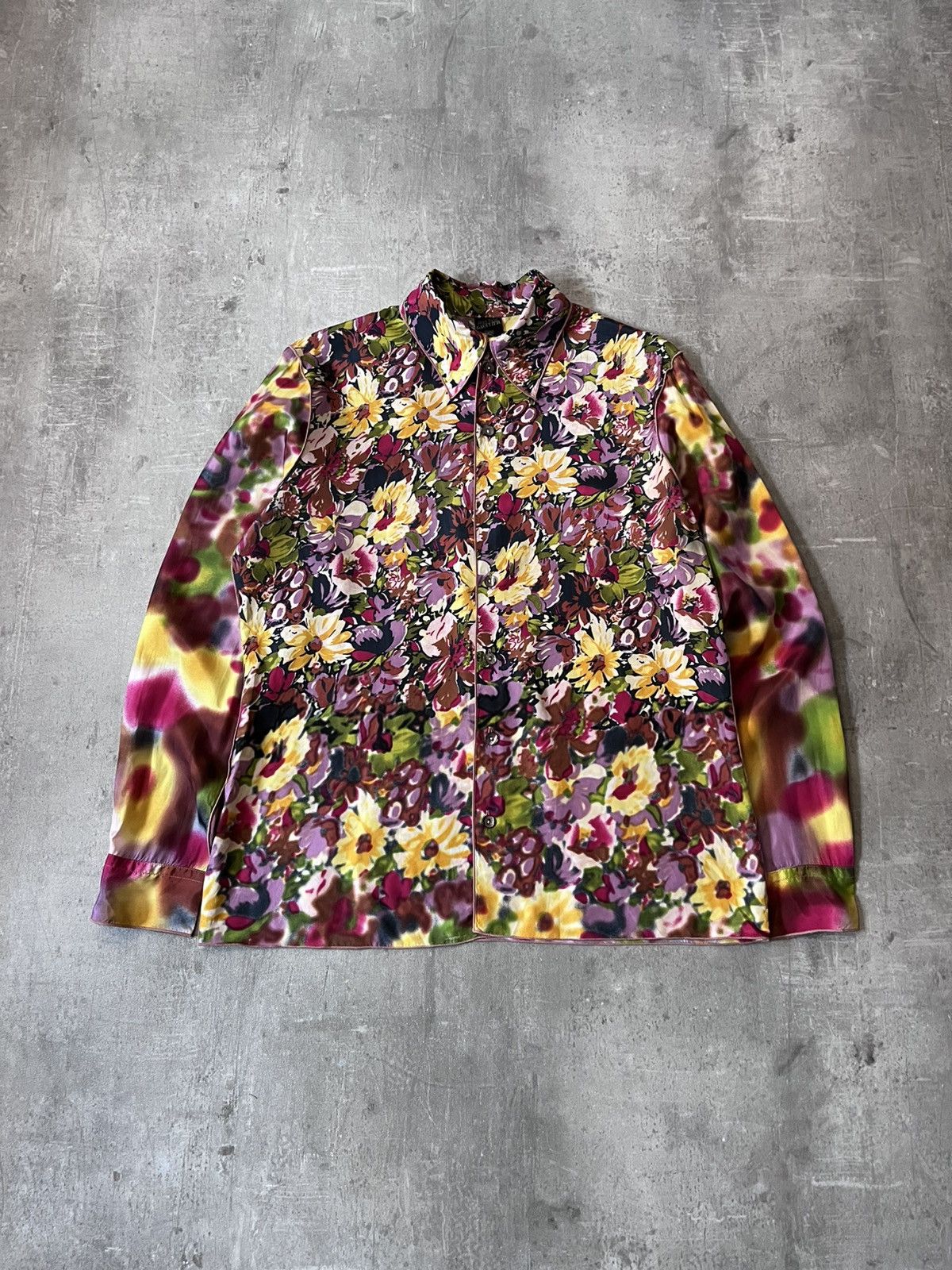 Jean Paul Gaultier Jean Paul Gaultier S/S 2001 rayon floral shirt Size US S / EU 44-46 / 1 - 1 Thumbnail