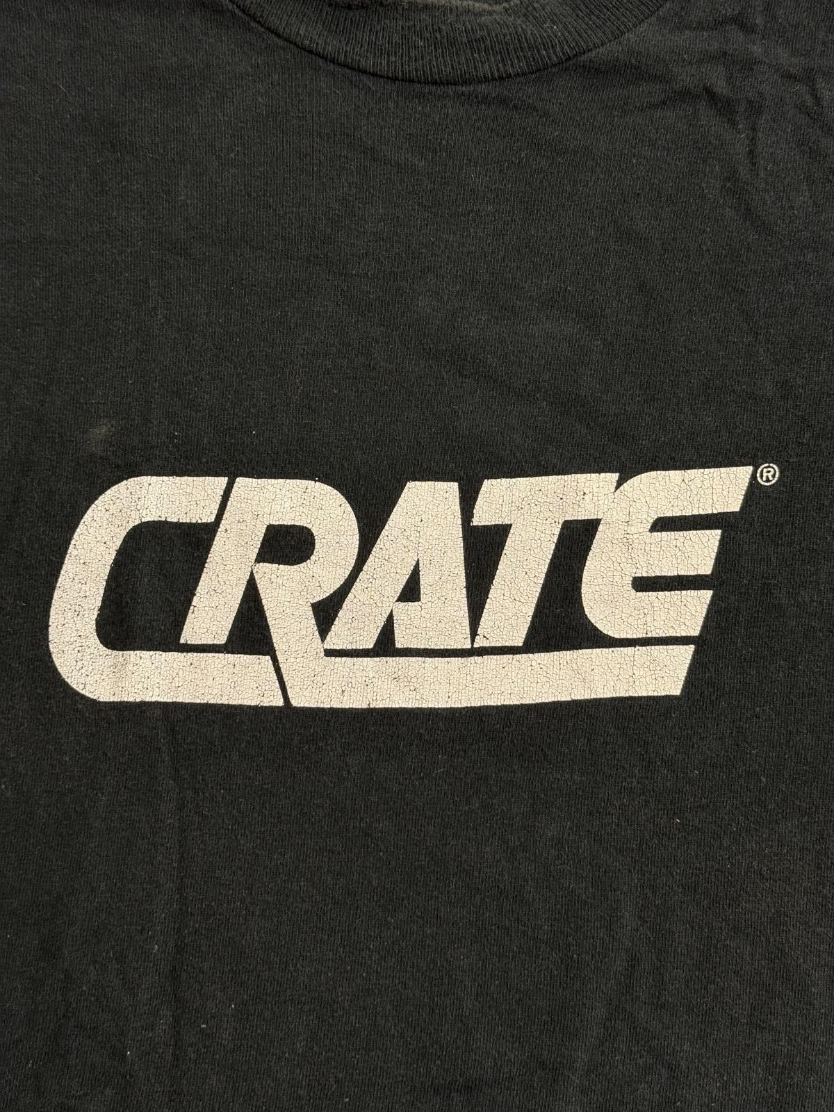 Fruit Of The Loom Vintage Crate Amplifiers T-shirt Guitar Amp Tee - Large Size US L / EU 52-54 / 3 - 3 Thumbnail