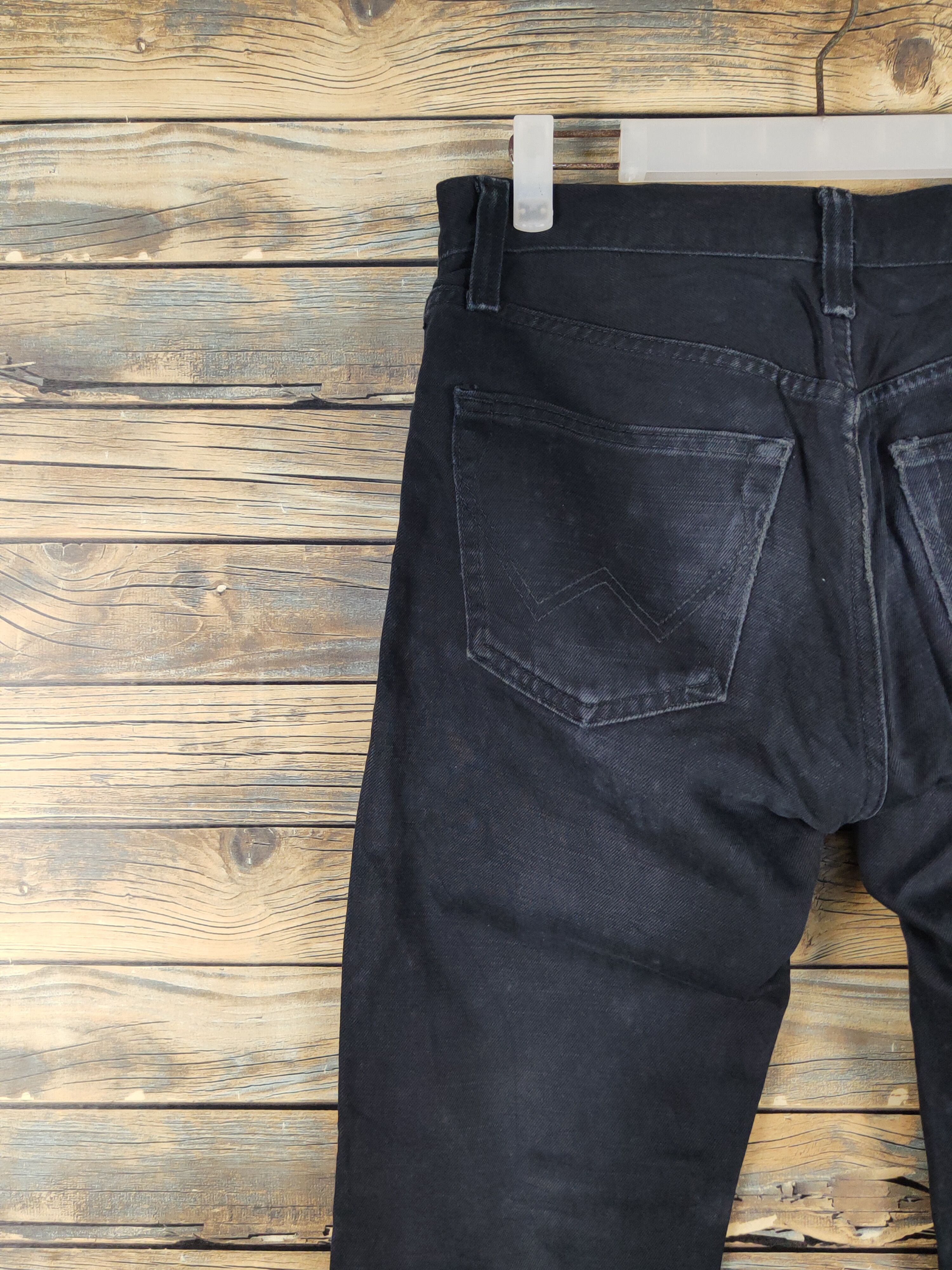 Edwin Edwin Black Distressed Ripped denim Jeans #W1714 Size US 30 / EU 46 - 8 Thumbnail