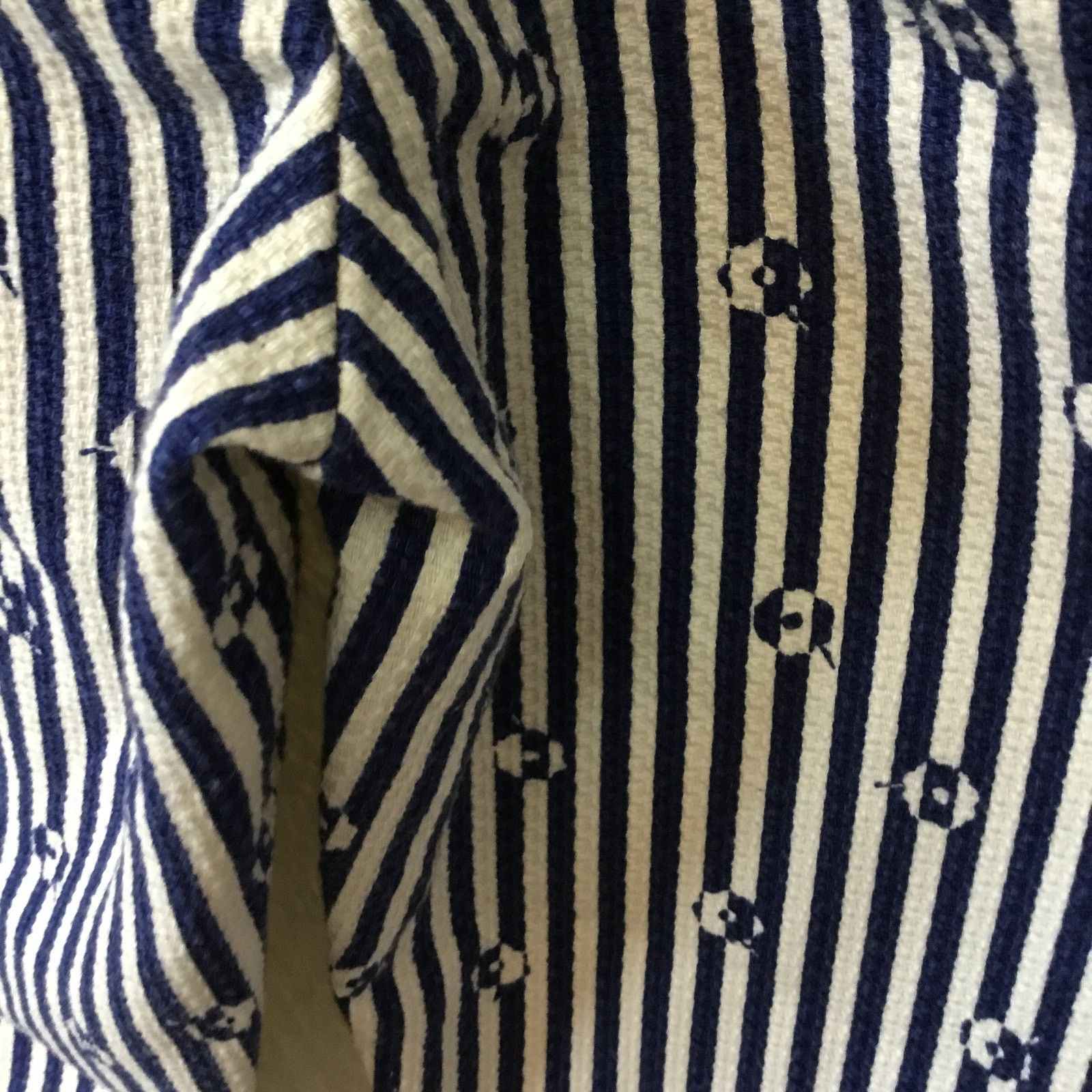 Anthropologie Anthropologie Blue & White Slim Trousers with Embroidery Size 27" / US 4 / IT 40 - 13 Thumbnail
