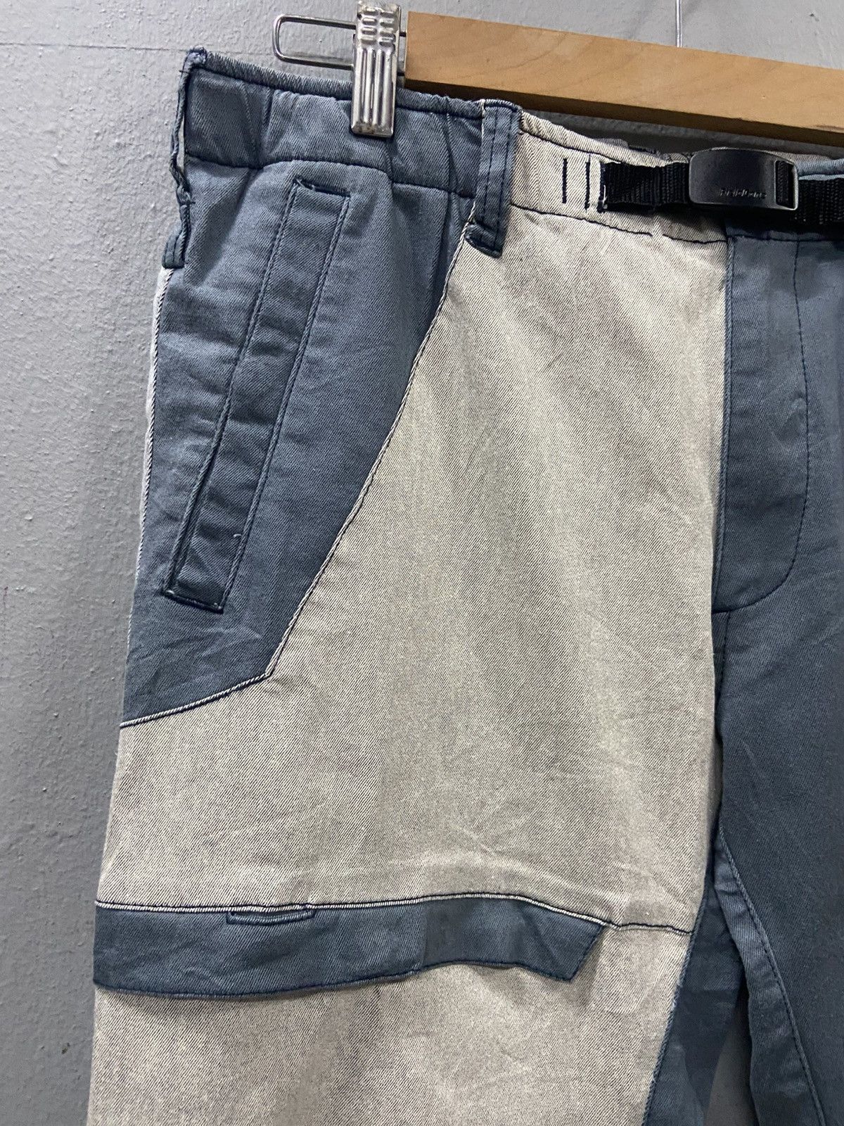 Japanese Brand FIELDCORE PATCHWORK HIKING PANTS Size US 32 / EU 48 - 2 Thumbnail