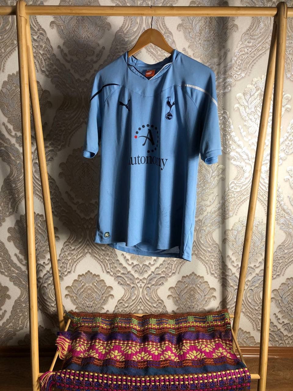 Puma VINTAGE PUMA FC TOTTENHAM HOTSPUR ENGLAND SOCCER JERSEY 90s Size US L / EU 52-54 / 3 - 2 Thumbnail