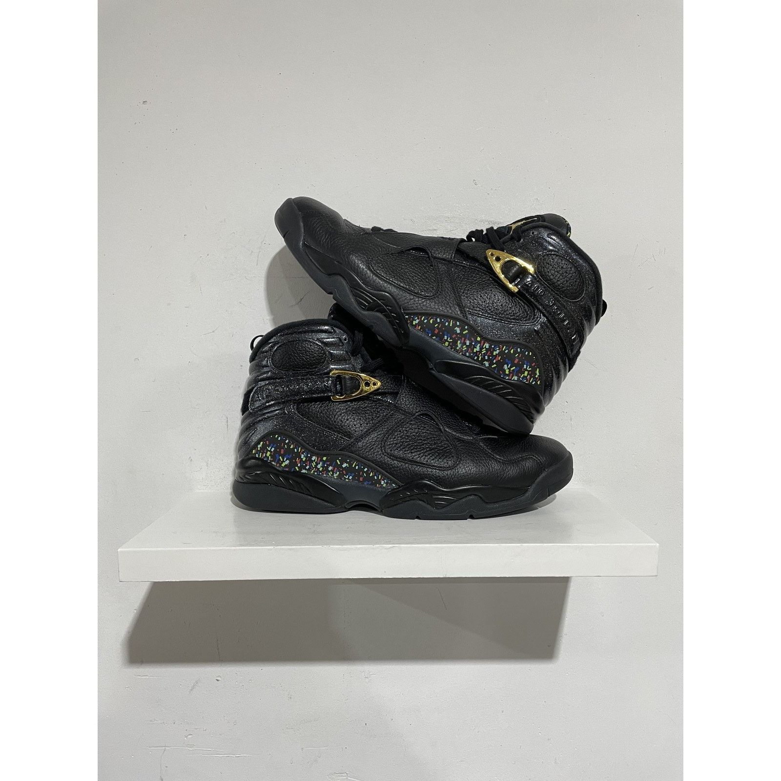 Nike NIKE JORDAN 8 CONFETTI SIZE 12 PREOWNED Size US 12 / EU 45 - 1 Thumbnail
