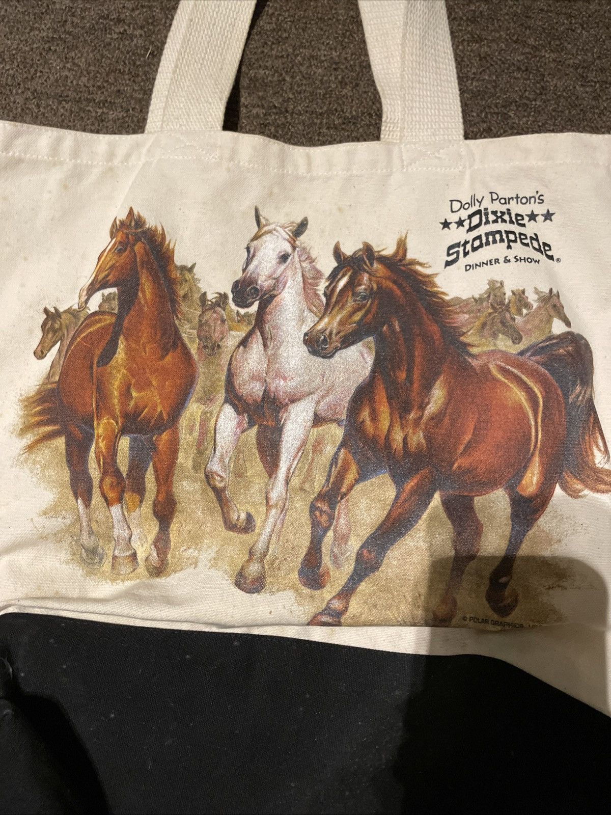 Hanes Dolly Parton’s Dixie Stampede Dinner & Show tote bag Size ONE SIZE - 3 Thumbnail