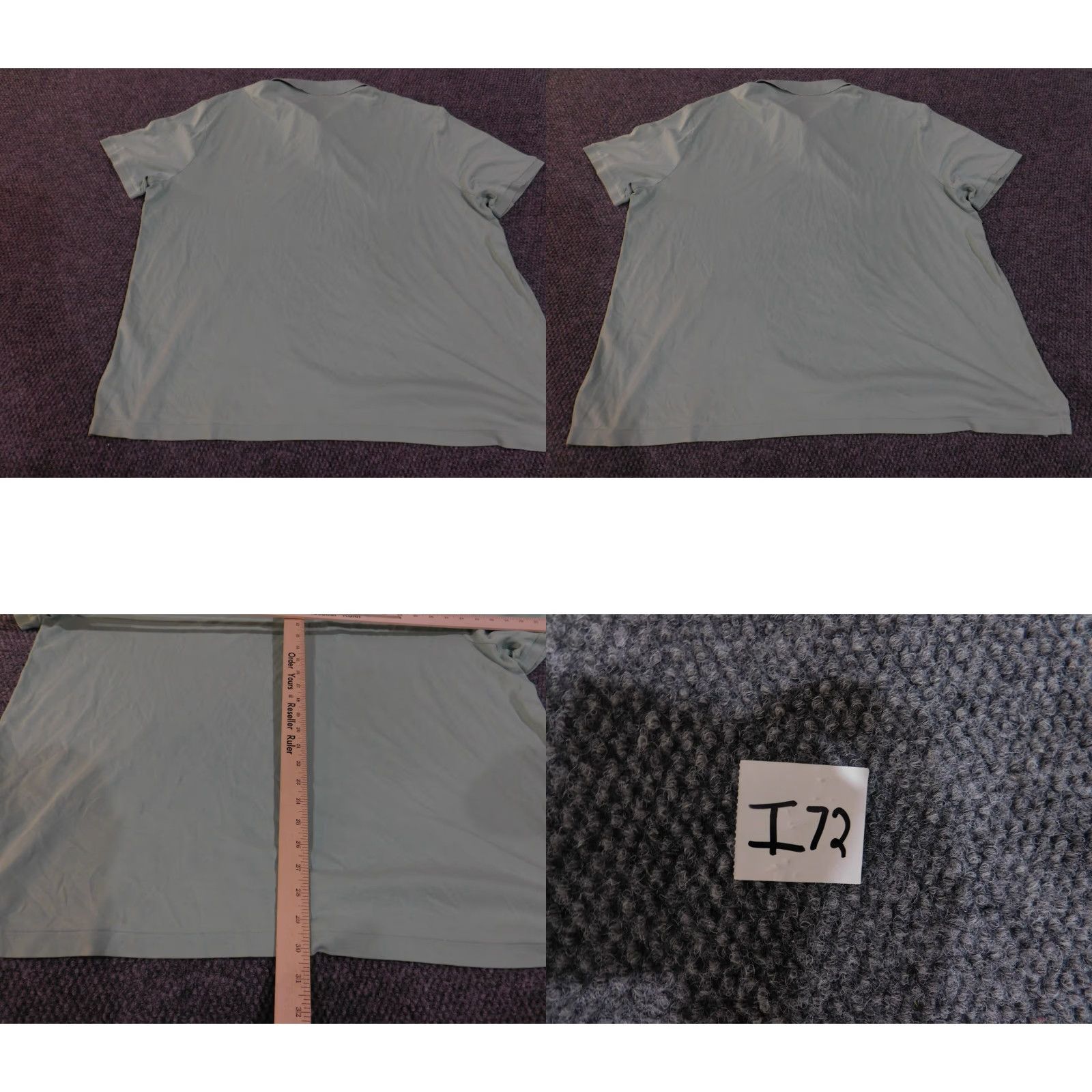 Polo Ralph Lauren Polo Ralph Lauren Polo Shirt Mens 2XL Green Classic Fit Short Sleeve Collared Cotton Knit Logo Preppy Casual Stars Vintage No Size US XXL / EU 58 / 5 - 8 Thumbnail