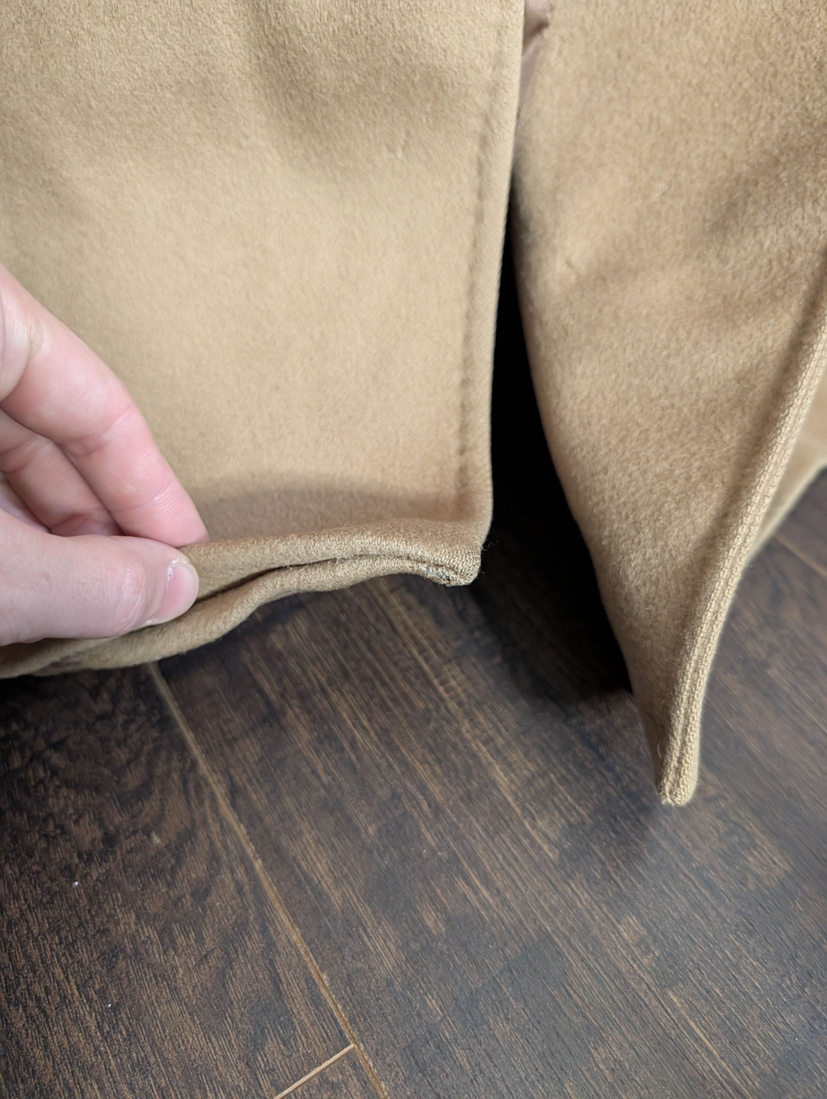PIACENZA 1833 Piacenza Caesar virgin wool fleece camel overcoat 52R Size US XL / EU 56 / 4 - 16 Thumbnail