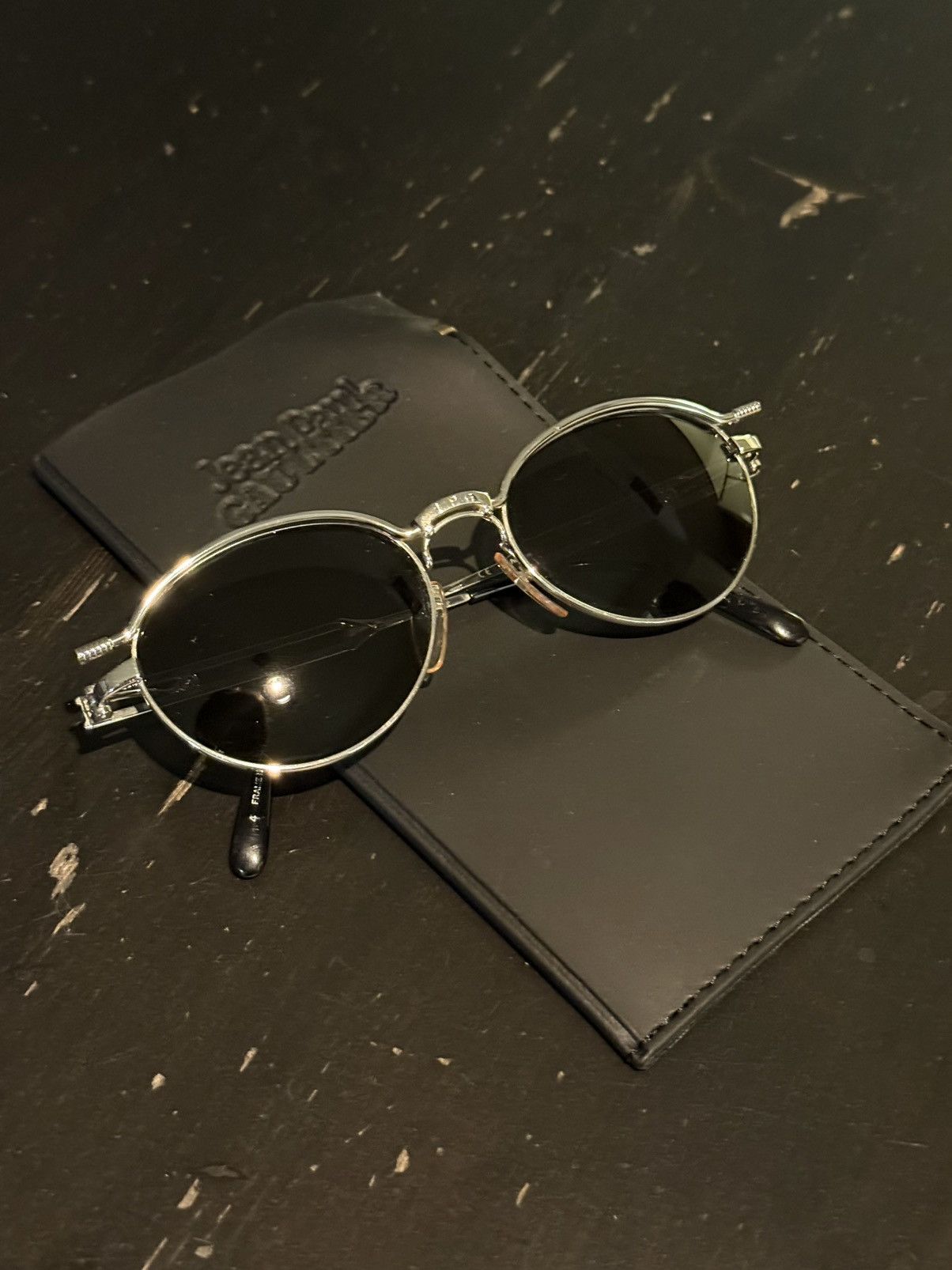 Jean Paul Gaultier Jean Paul Gaultier Metal-Constructed Sunglasses Size ONE SIZE - 8 Thumbnail