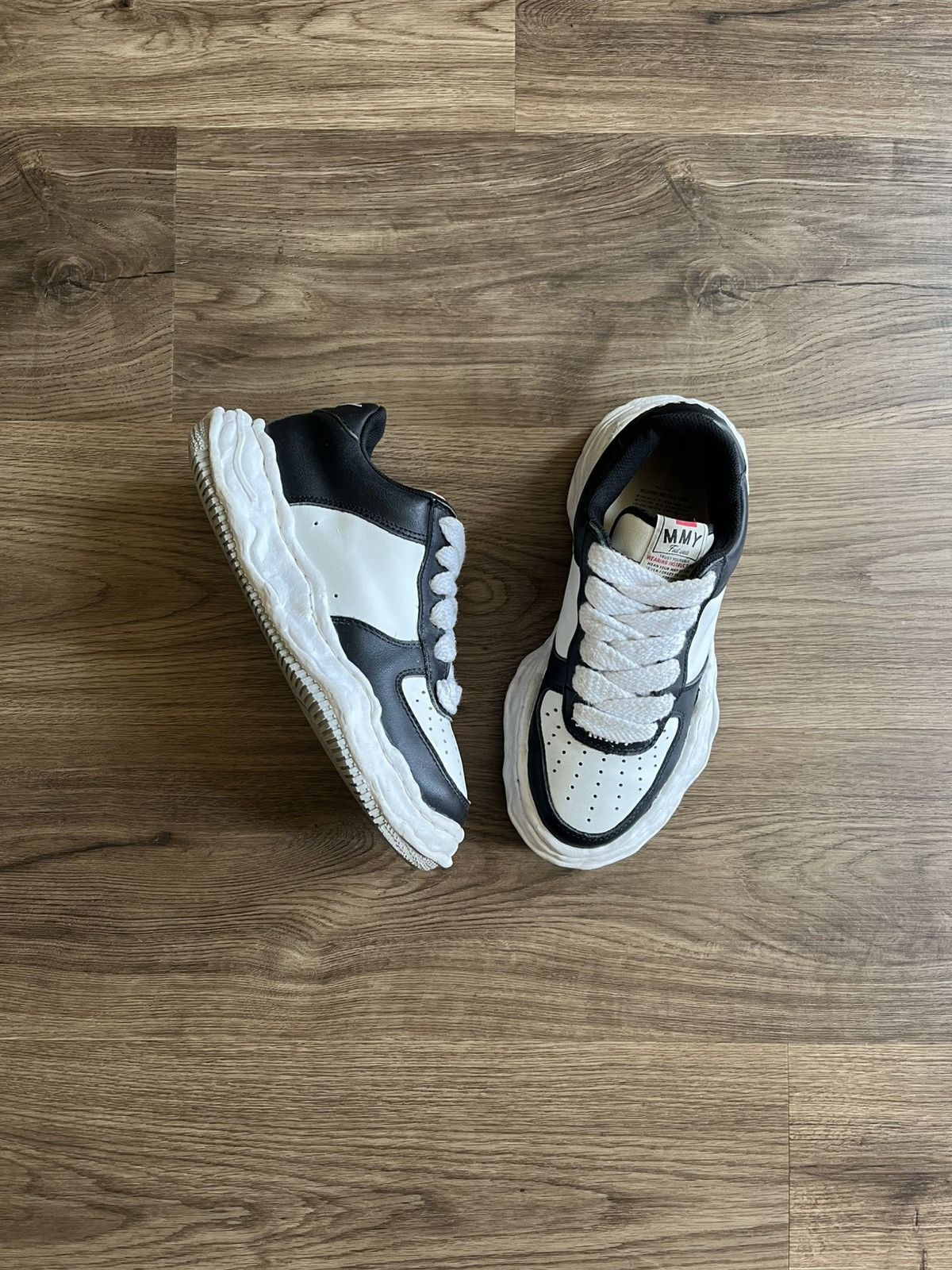 Maison Mihara Yasuhiro Wayne OG Low Black Size 37