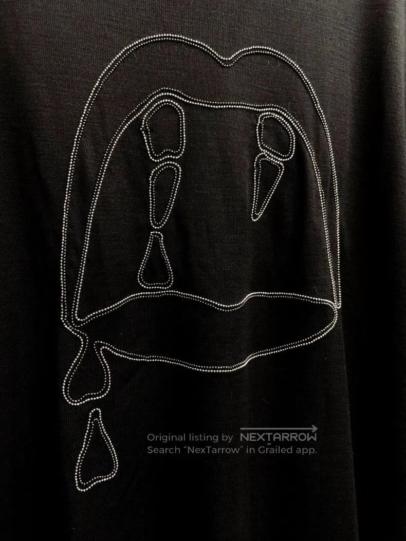 Saint Laurent Paris Saint Laurent Paris Blood Teeth Sparkling Diamond Silk Shor Size US M / EU 48-50 / 2 - 3 Thumbnail