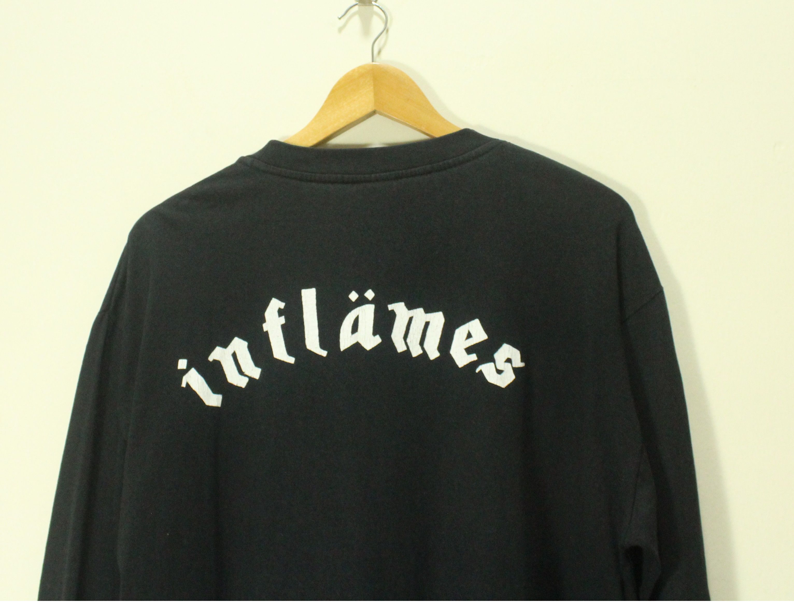 Band Tees Vintage IN FLAMES Shirt Metal Band Jesterhead Size US XL / EU 56 / 4 - 4 Thumbnail