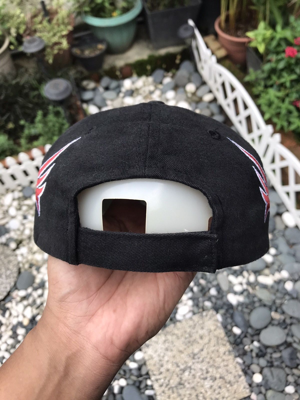 Japanese Brand ACCEPT OFFER 💥 VINTAGE EMBROIDERY FLAMES CAP HAT Size ONE SIZE - 5 Thumbnail