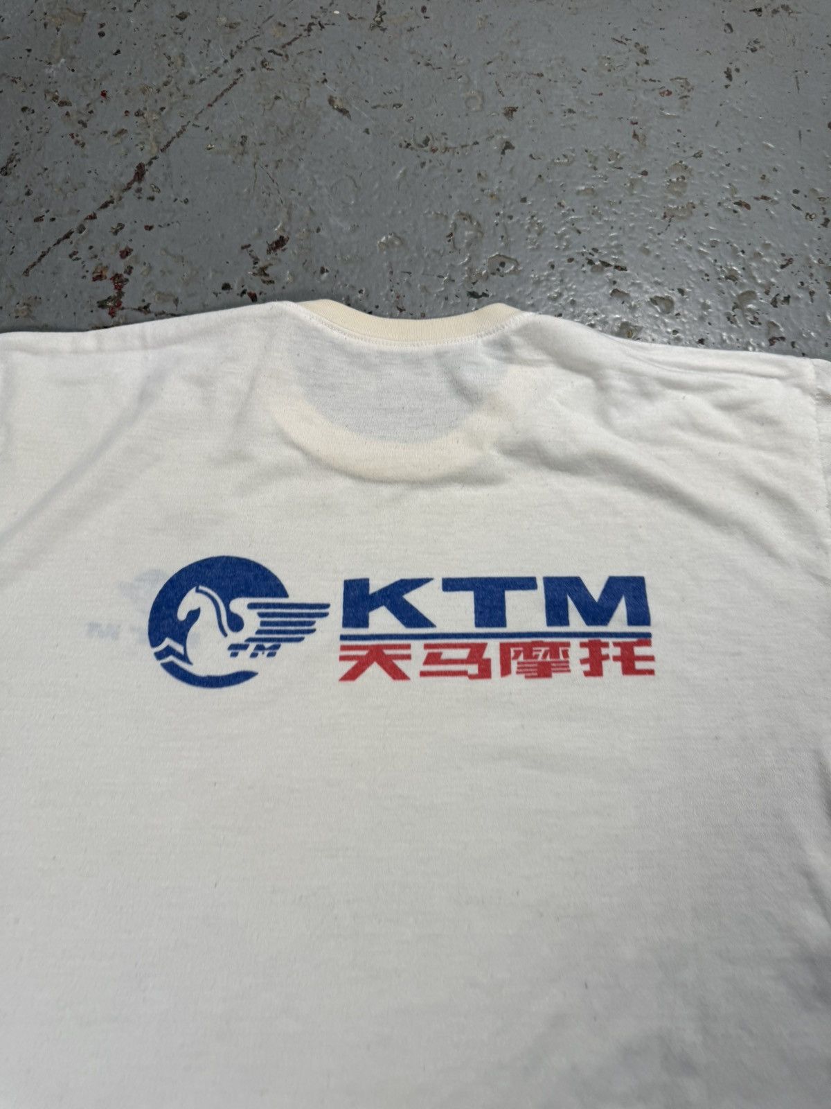 Other Vintage Ktm Racing White Japenese Tee Shirt Size US M / EU 48-50 / 2 - 6 Thumbnail