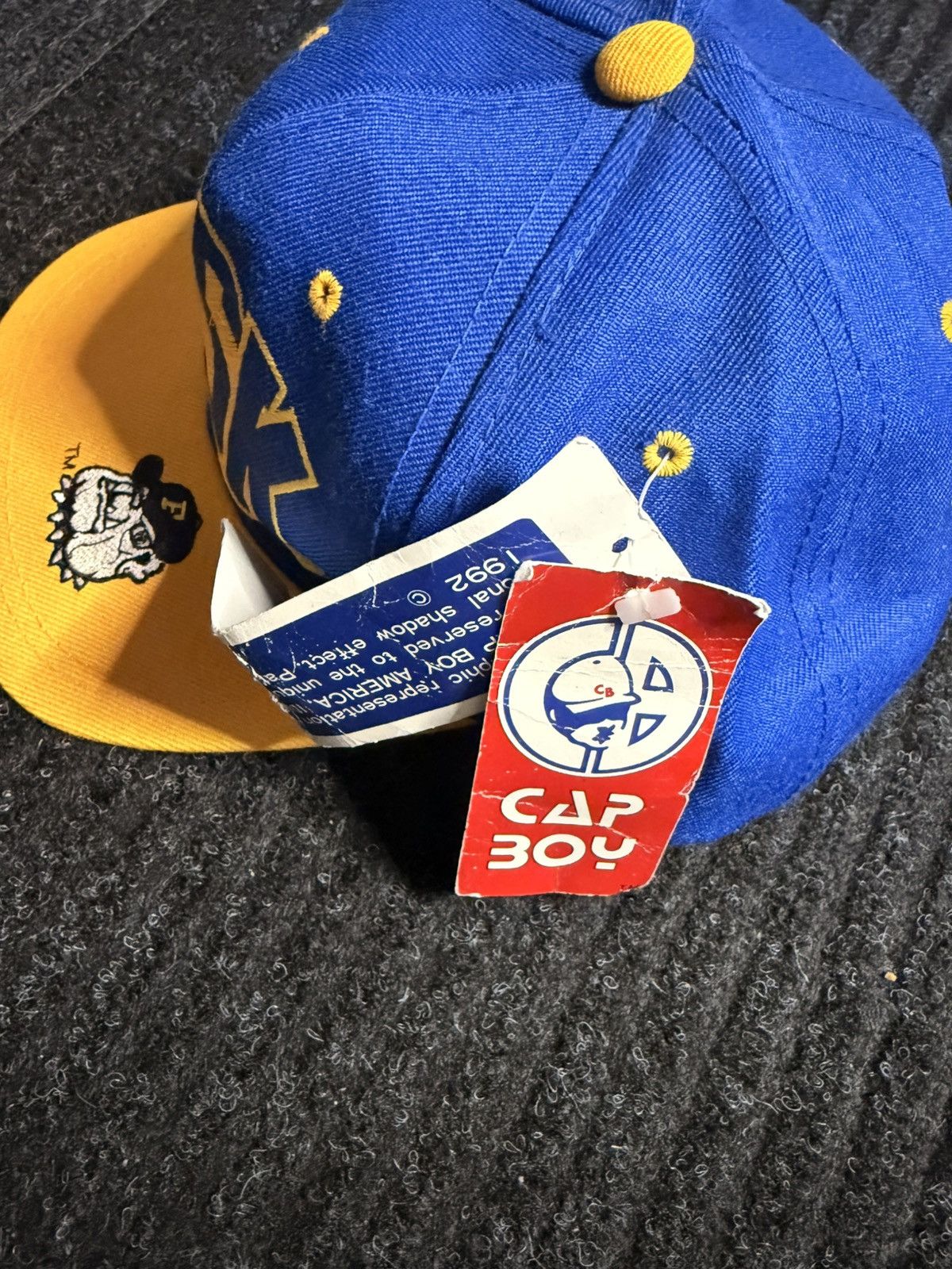Other Vintage fisk bulldogs cap boy snapback hat Size ONE SIZE - 6 Thumbnail