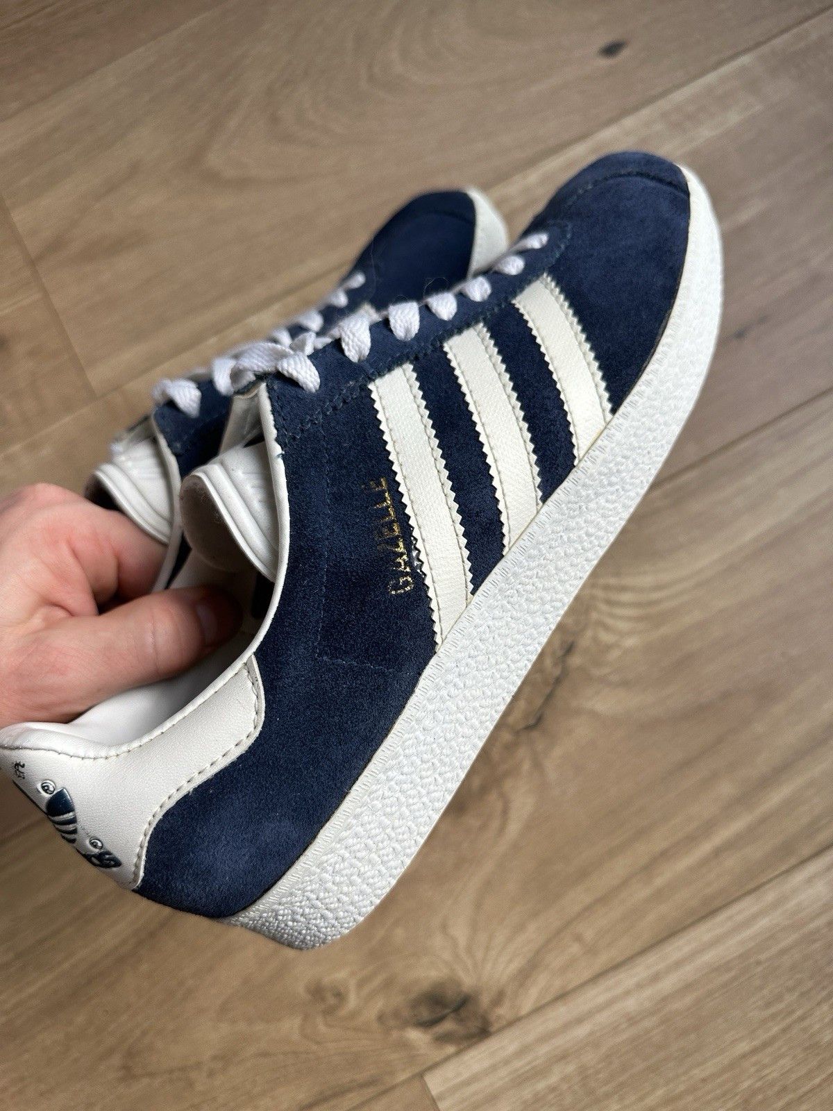 Adidas Vintag 90s Adidas Gazelle 1996 Shoes Sneakers Trainers Rare Size US 9 / EU 42 - 4 Thumbnail