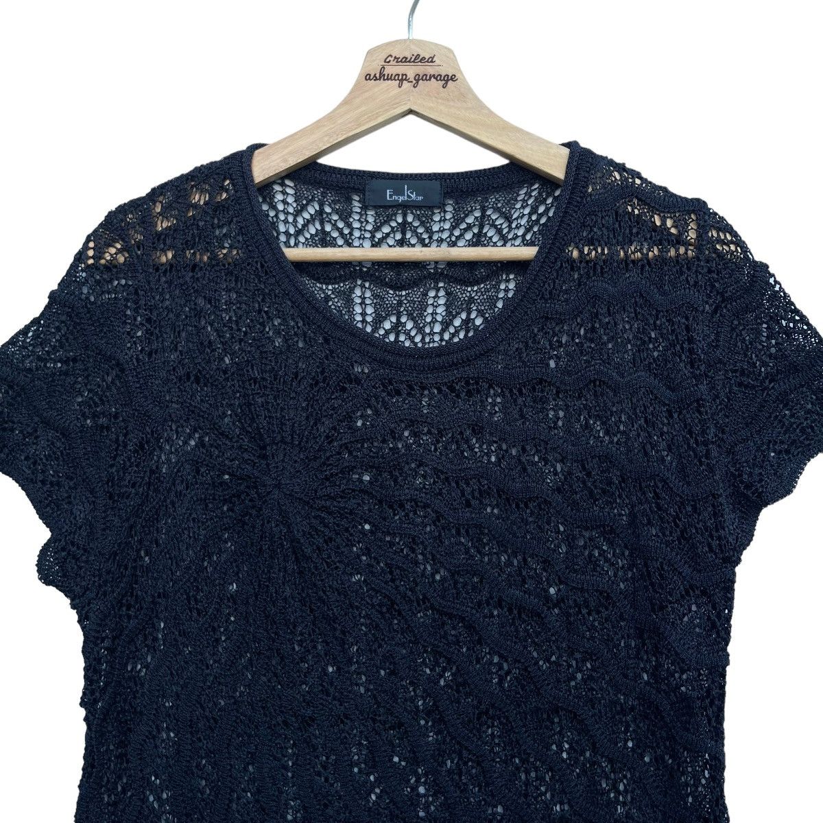 Designer × Homespun Knitwear × Japanese Brand Seasonal Designer Knitwear Short Sleeve Tee Size M / US 6-8 / IT 42-44 - 2 Thumbnail